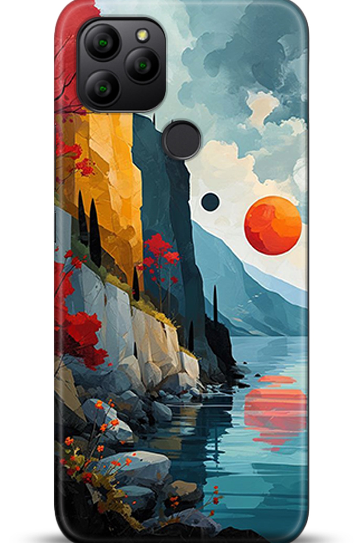 General Mobile GM 21 Uyumlu Kılıf HD Baskılı Kılıf - Followed Institution 5368