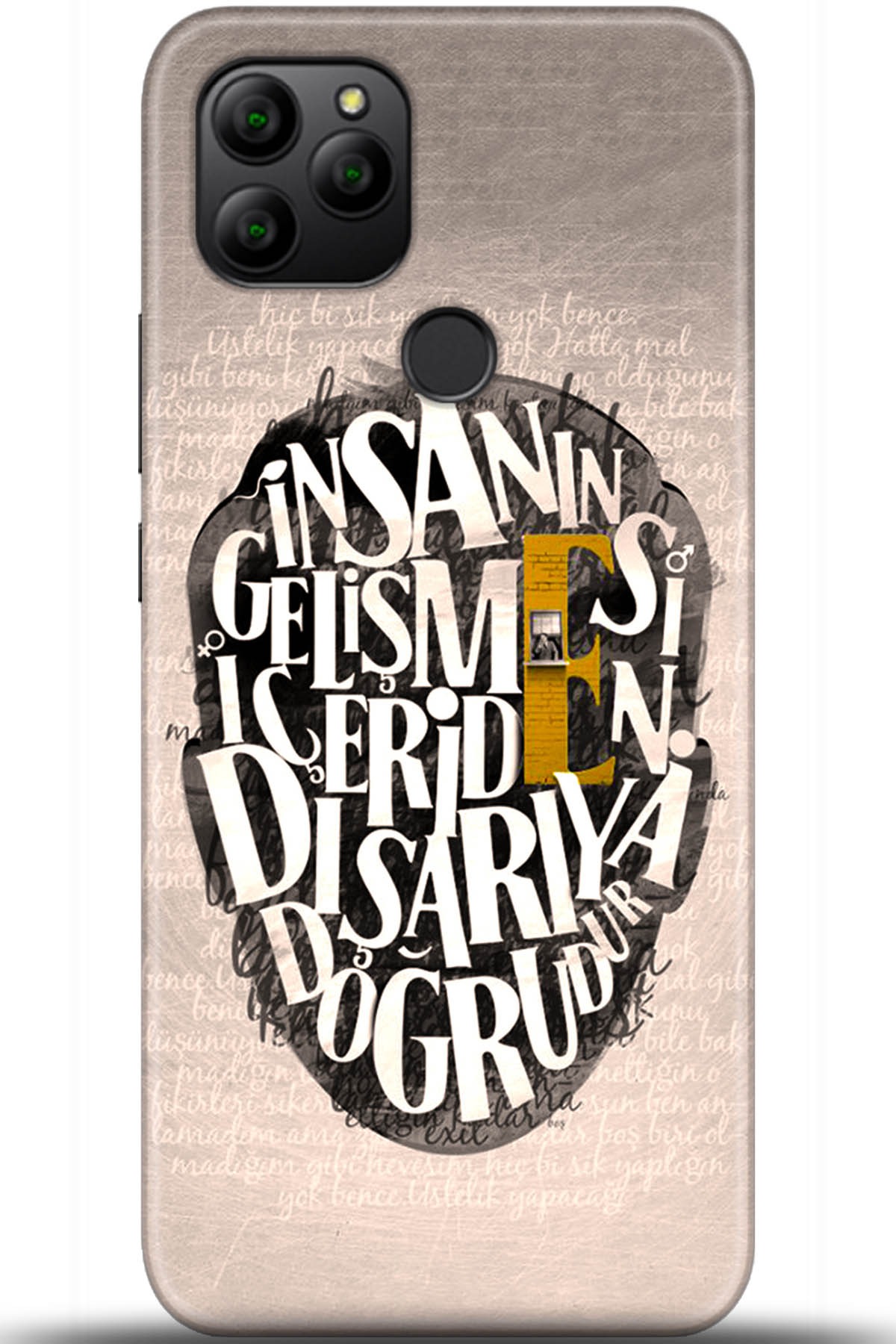 General Mobile GM 21 Uyumlu Kılıf HD Baskılı Kılıf - Followed Institution 5587