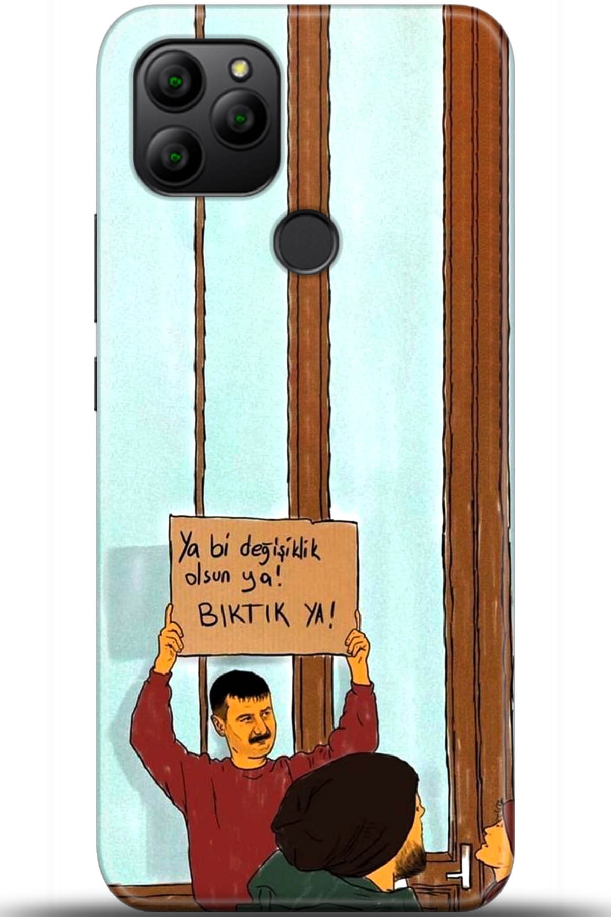 General Mobile GM 21 Uyumlu Kılıf HD Baskılı Kılıf - Followed Institution 5594