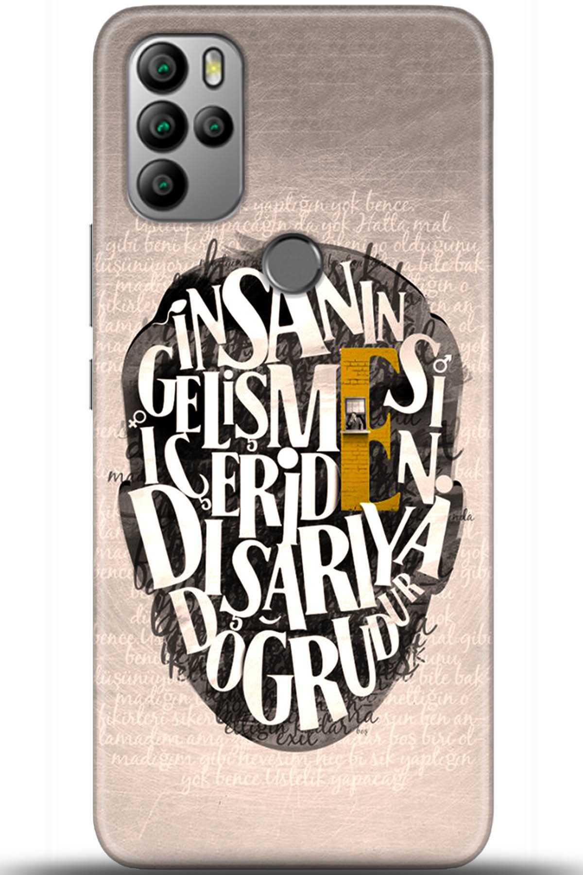 General Mobile GM 21 Pro Uyumlu Kılıf HD Baskılı Kılıf - Followed Institution 5587