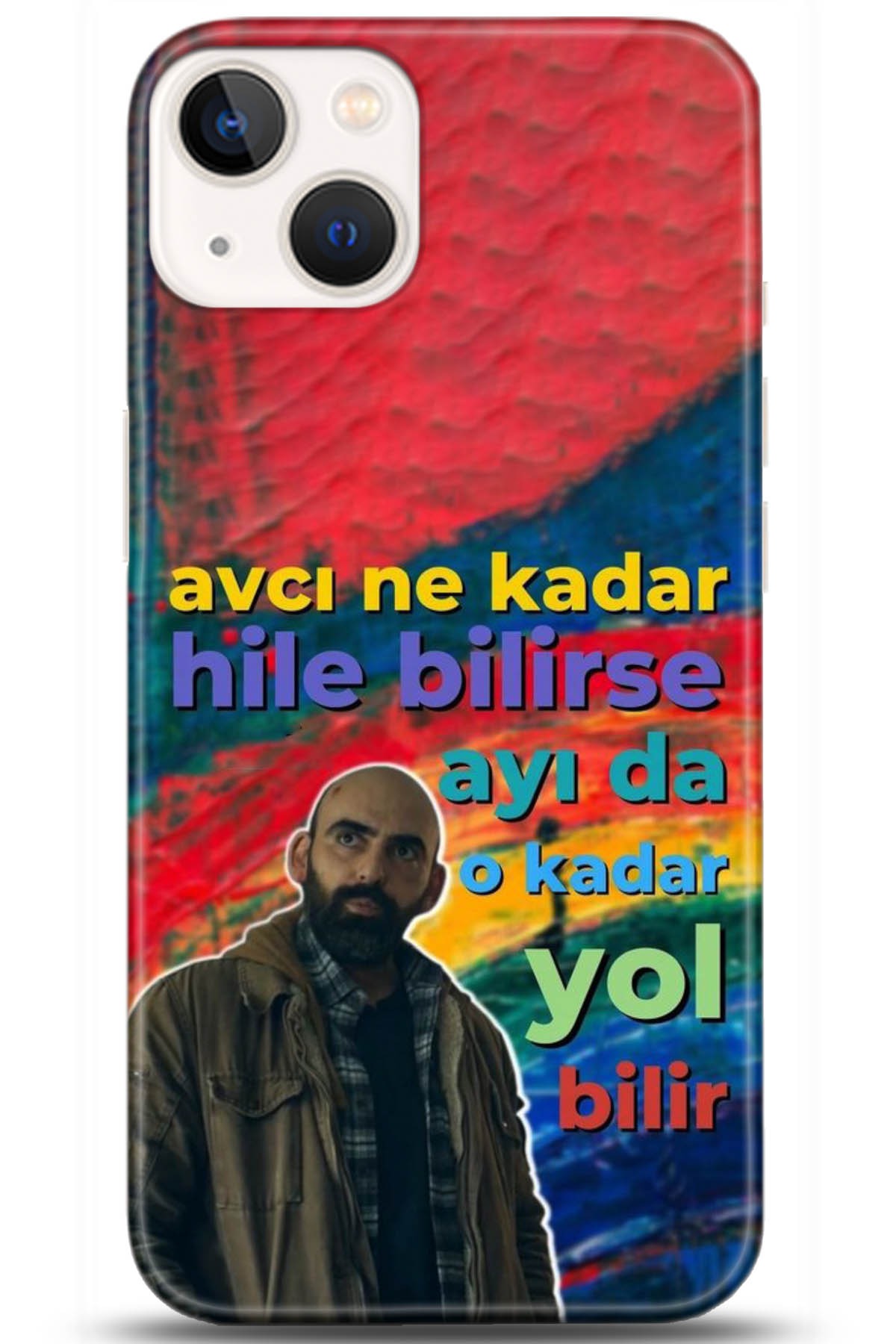 Apple iPhone 13 Kılıf HD Baskılı Kılıf - Followed Institution 5006