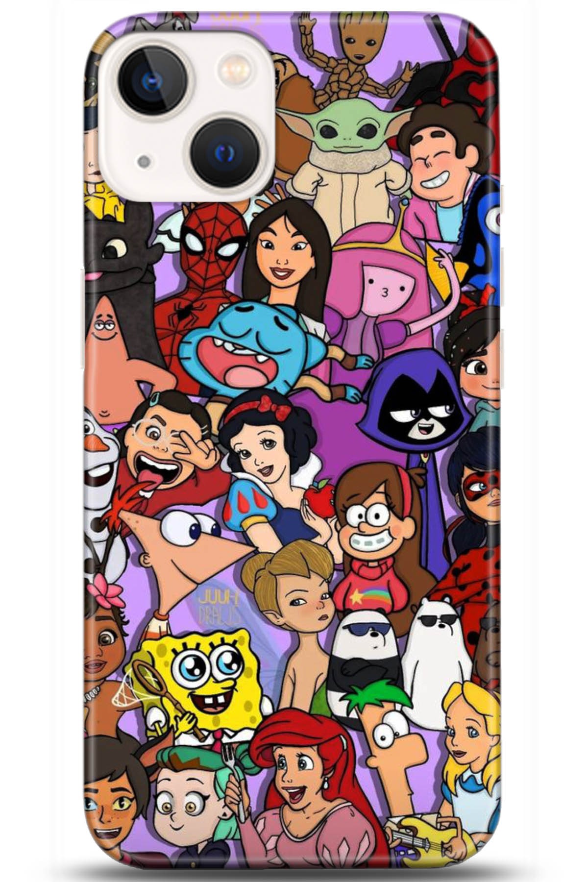 Apple iPhone 13 Kılıf HD Baskılı Kılıf - Followed Institution 5168