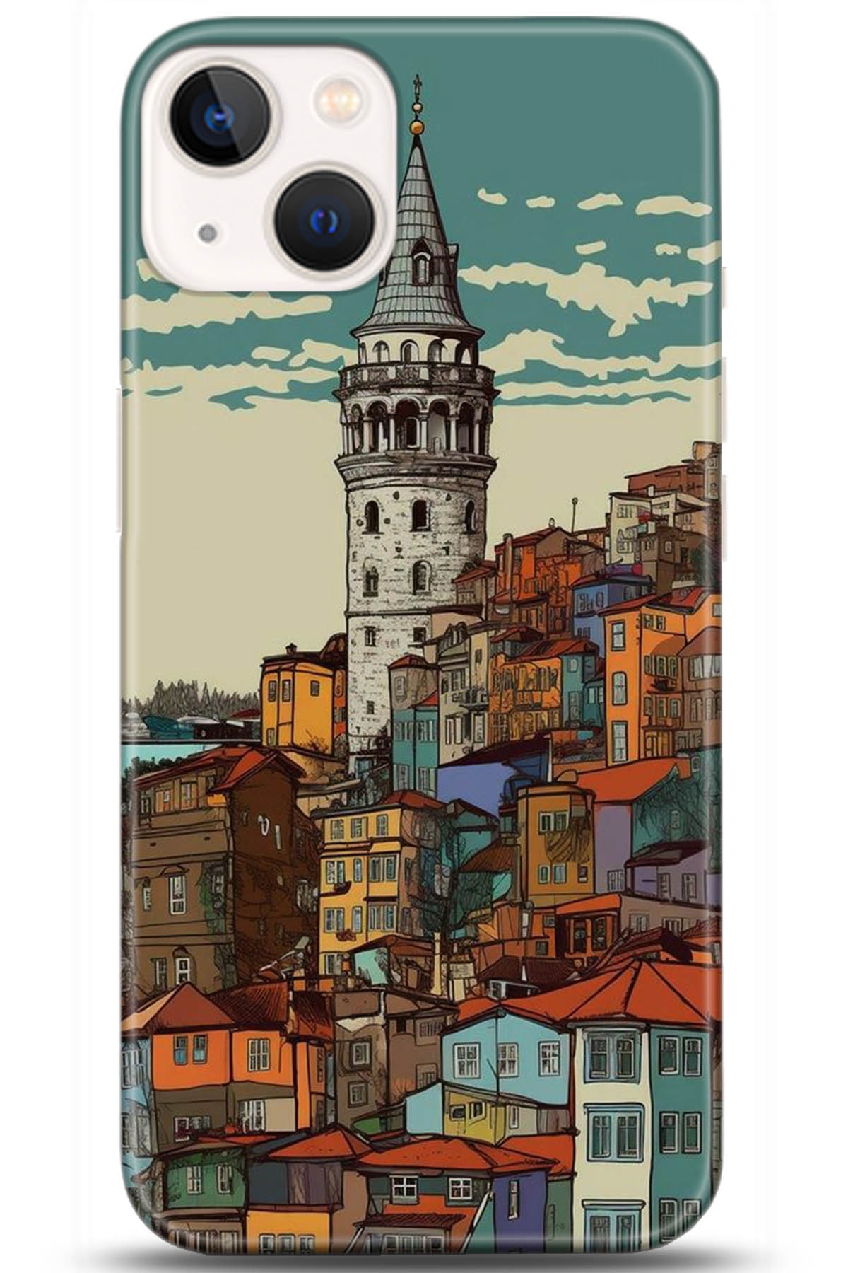 Apple iPhone 13 Kılıf HD Baskılı Kılıf - Followed Institution 5199