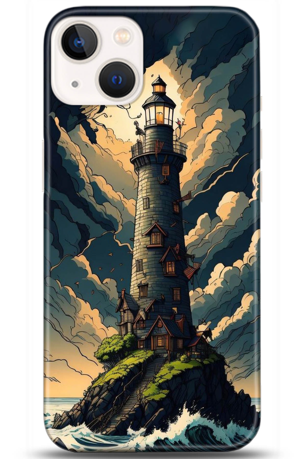 Apple iPhone 13 Kılıf HD Baskılı Kılıf - Followed Institution 5236