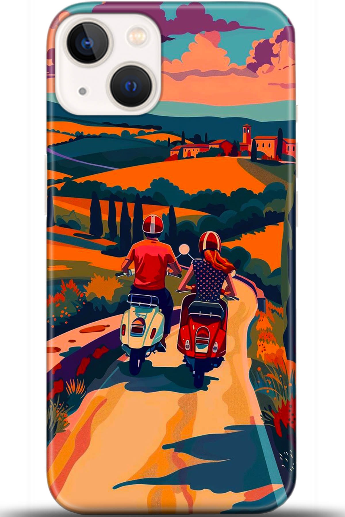 Apple iPhone 13 Kılıf HD Baskılı Kılıf - Followed Institution 5390