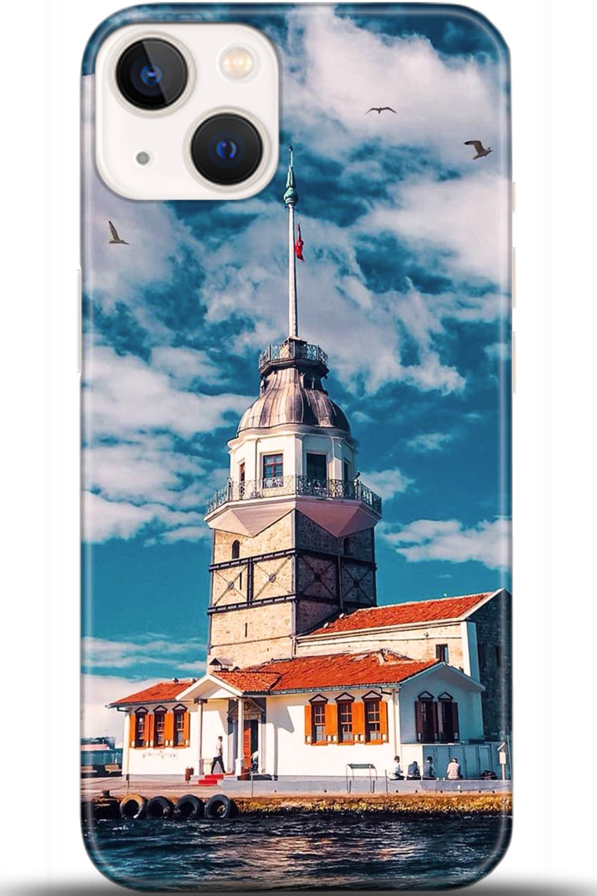 Apple iPhone 13 Kılıf HD Baskılı Kılıf - Followed Institution 5547