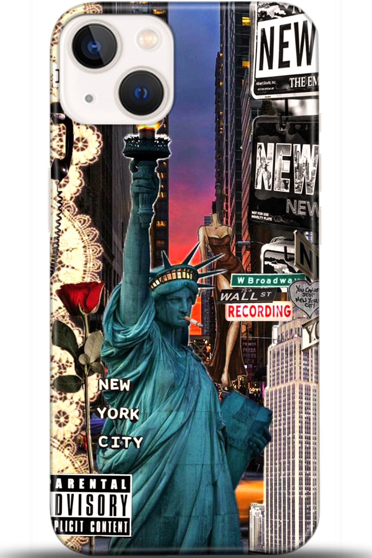 Apple iPhone 13 Kılıf HD Baskılı Kılıf - Followed Institution 5618