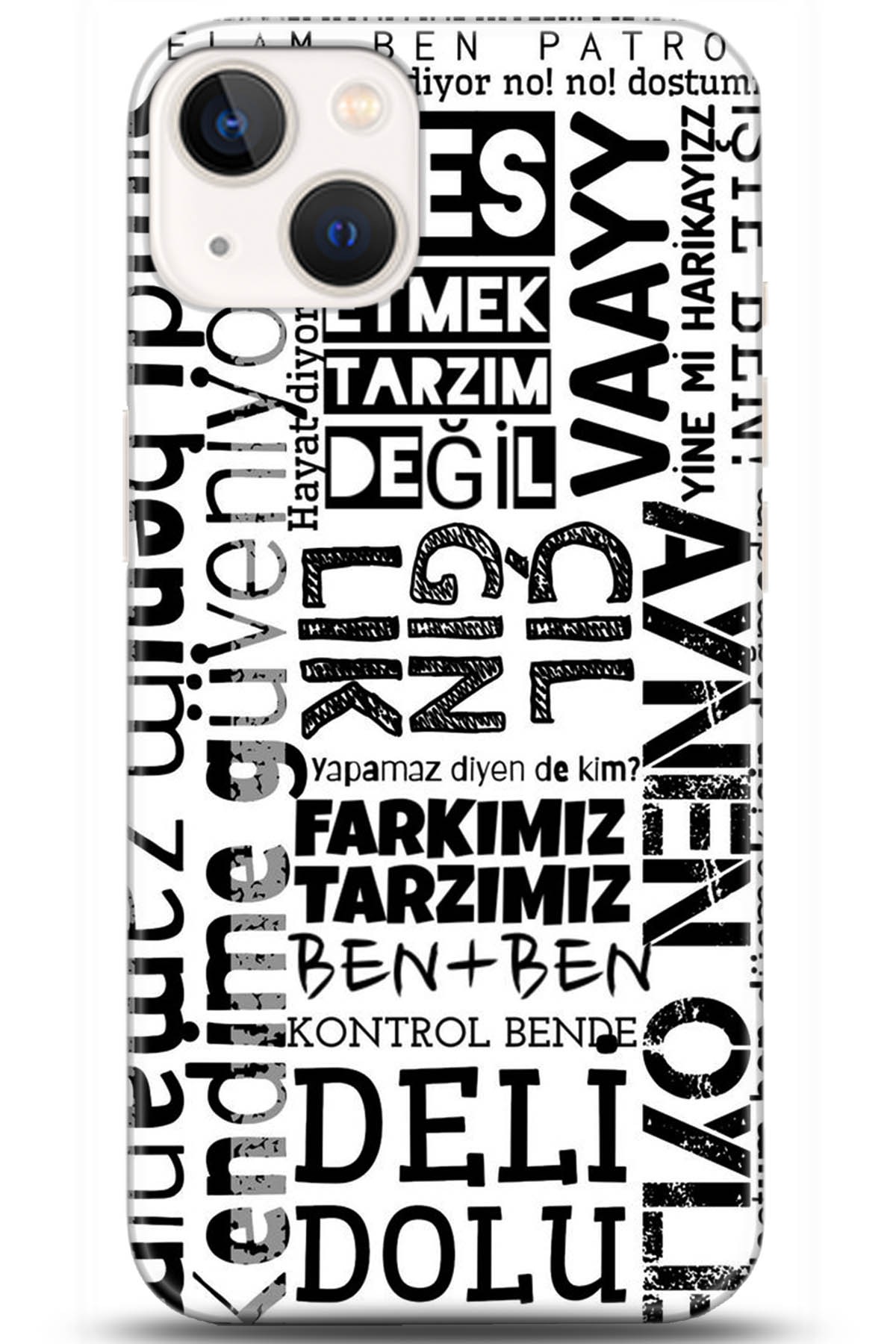 Apple iPhone 13 Uyumlu Kılıf HD Baskılı Kılıf - Followed Institution 5281