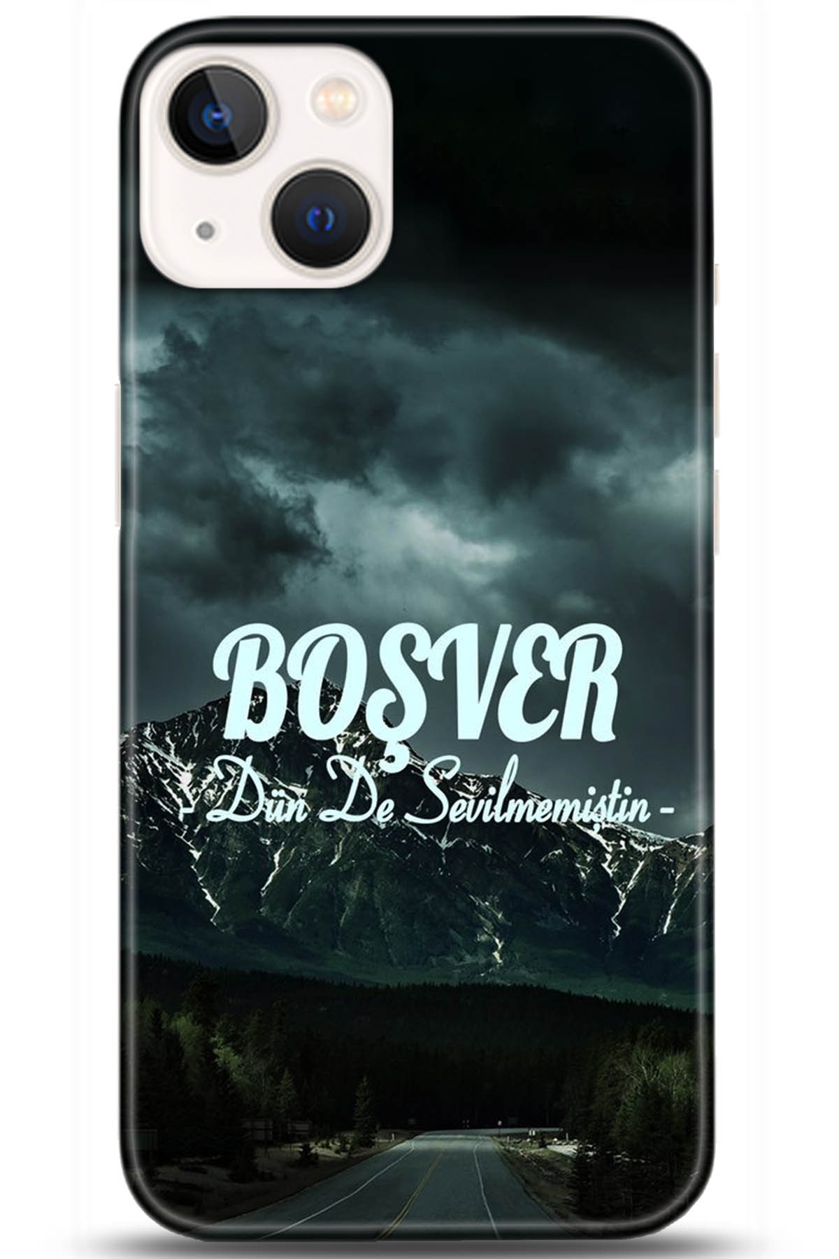 Apple iPhone 13 Uyumlu Kılıf HD Baskılı Kılıf - Followed Institution 5288