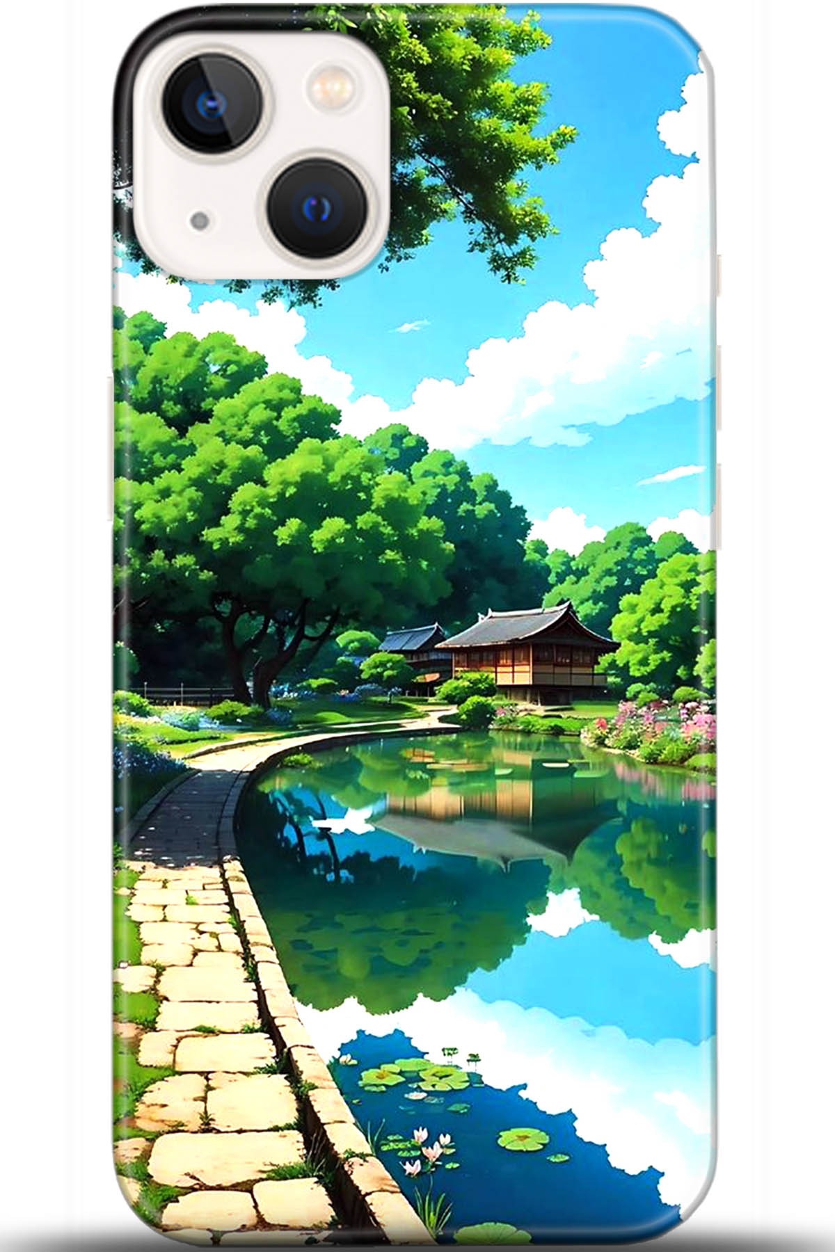 Apple iPhone 13 Uyumlu Kılıf HD Baskılı Kılıf - Followed Institution 5463