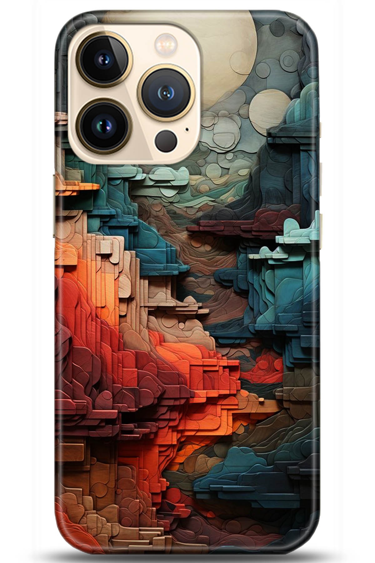 Apple iPhone 13 Pro Kılıf HD Baskılı Kılıf - Followed Institution 5218