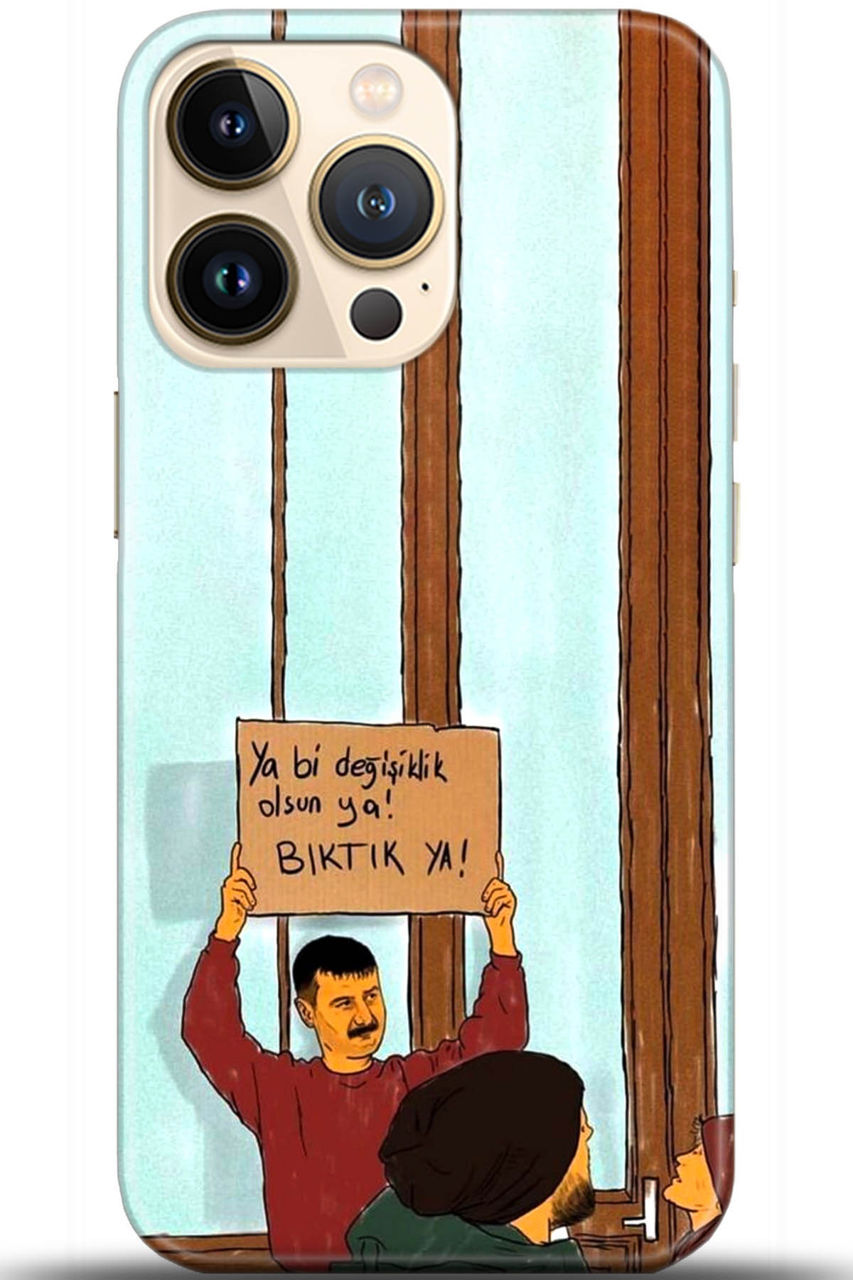 Apple iPhone 13 Pro Uyumlu Kılıf HD Baskılı Kılıf - Followed Institution 5594