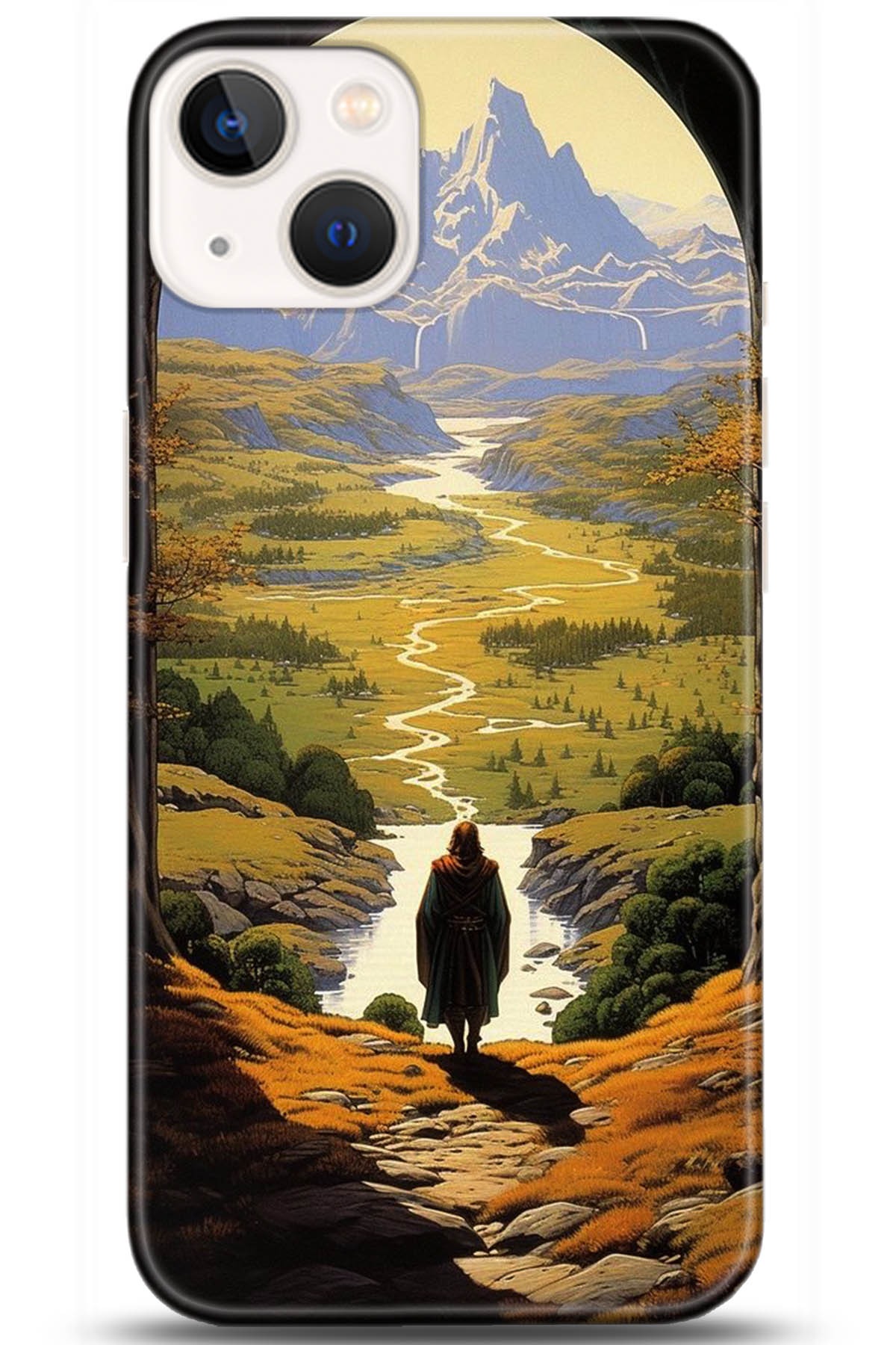 Apple iPhone 13 Mini Kılıf HD Baskılı Kılıf - Followed Institution 5263