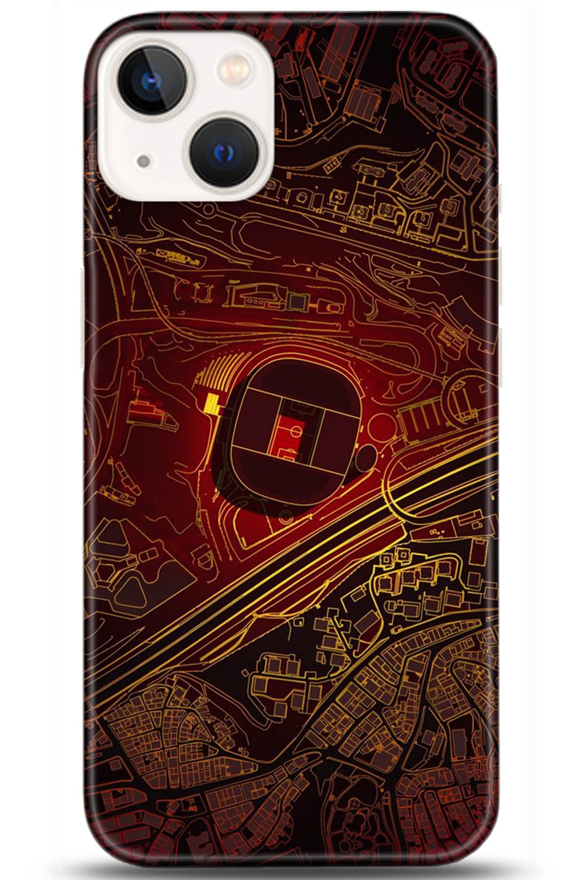 Apple iPhone 13 Mini Kılıf HD Baskılı Kılıf - Followed Institution 5297