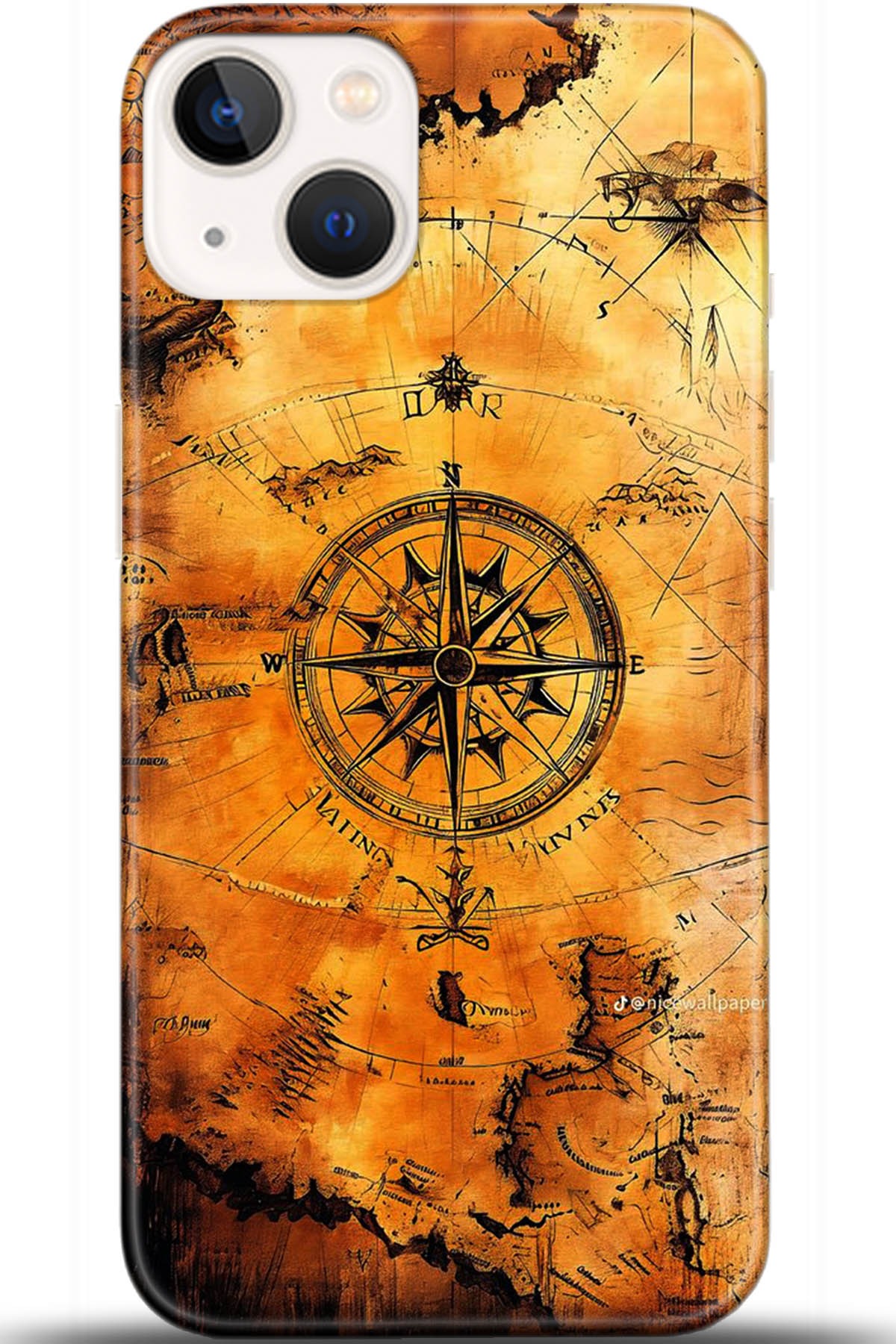 Apple iPhone 13 Mini Kılıf HD Baskılı Kılıf - Followed Institution 5383