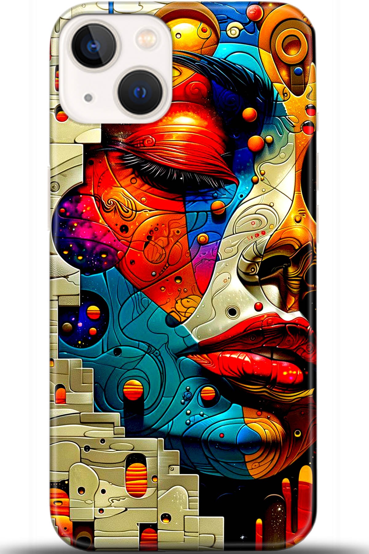 Apple iPhone 13 Mini Kılıf HD Baskılı Kılıf - Followed Institution 5422