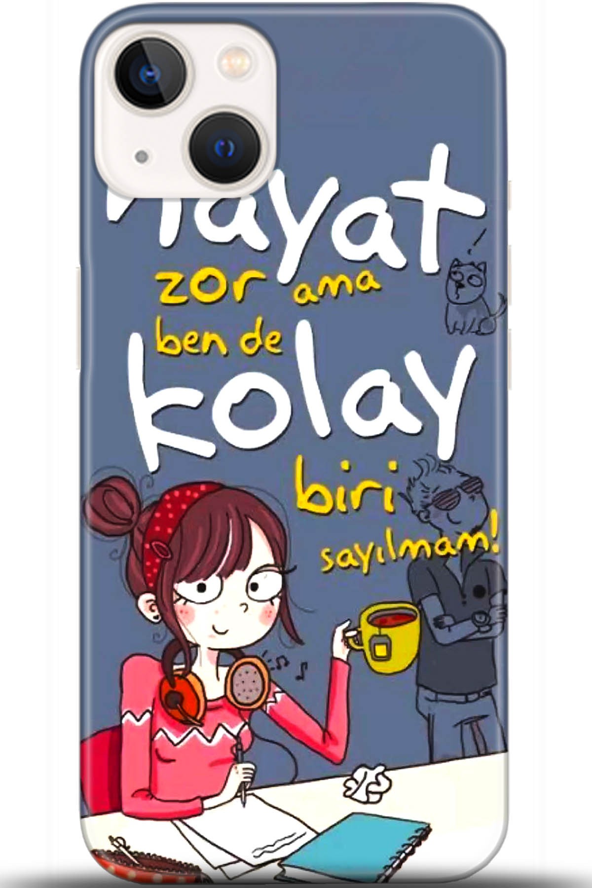 Apple iPhone 13 Mini Kılıf HD Baskılı Kılıf - Followed Institution 5686