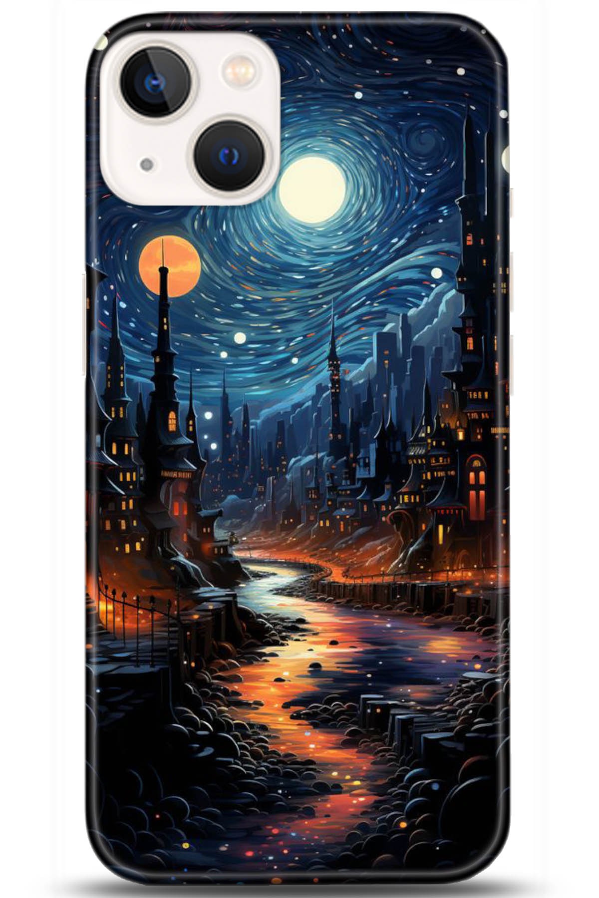 Apple iPhone 13 Mini Uyumlu Kılıf HD Baskılı Kılıf - Followed Institution 5126