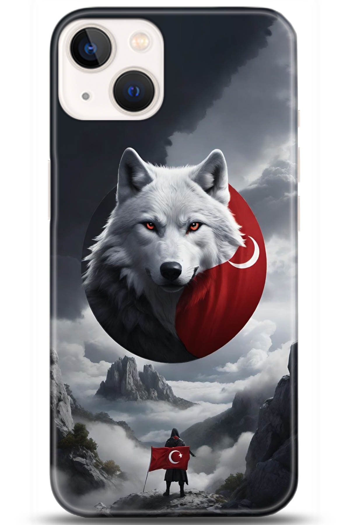 Apple iPhone 13 Mini Uyumlu Kılıf HD Baskılı Kılıf - Followed Institution 5189