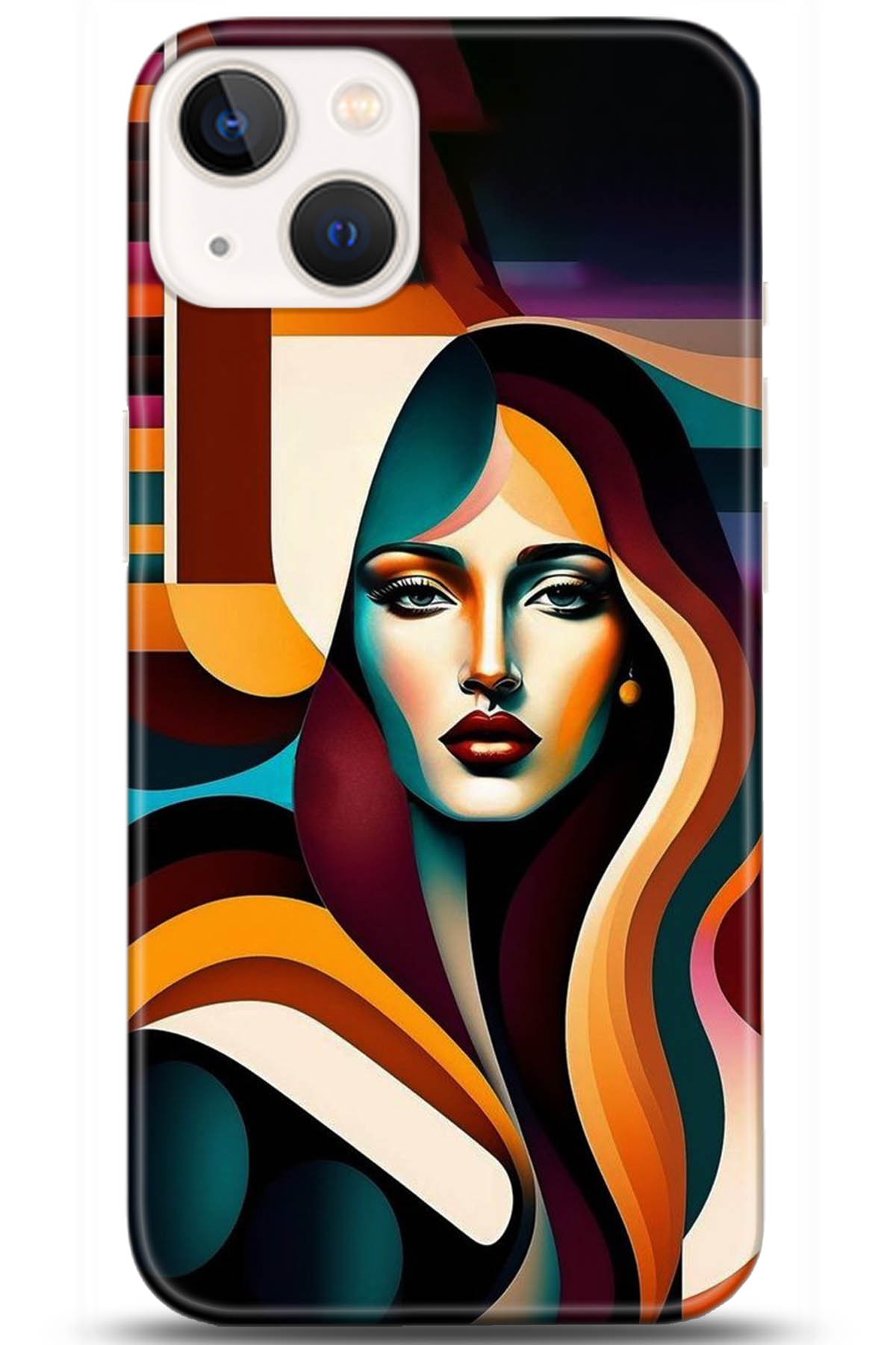 Apple iPhone 13 Mini Uyumlu Kılıf HD Baskılı Kılıf - Followed Institution 5245