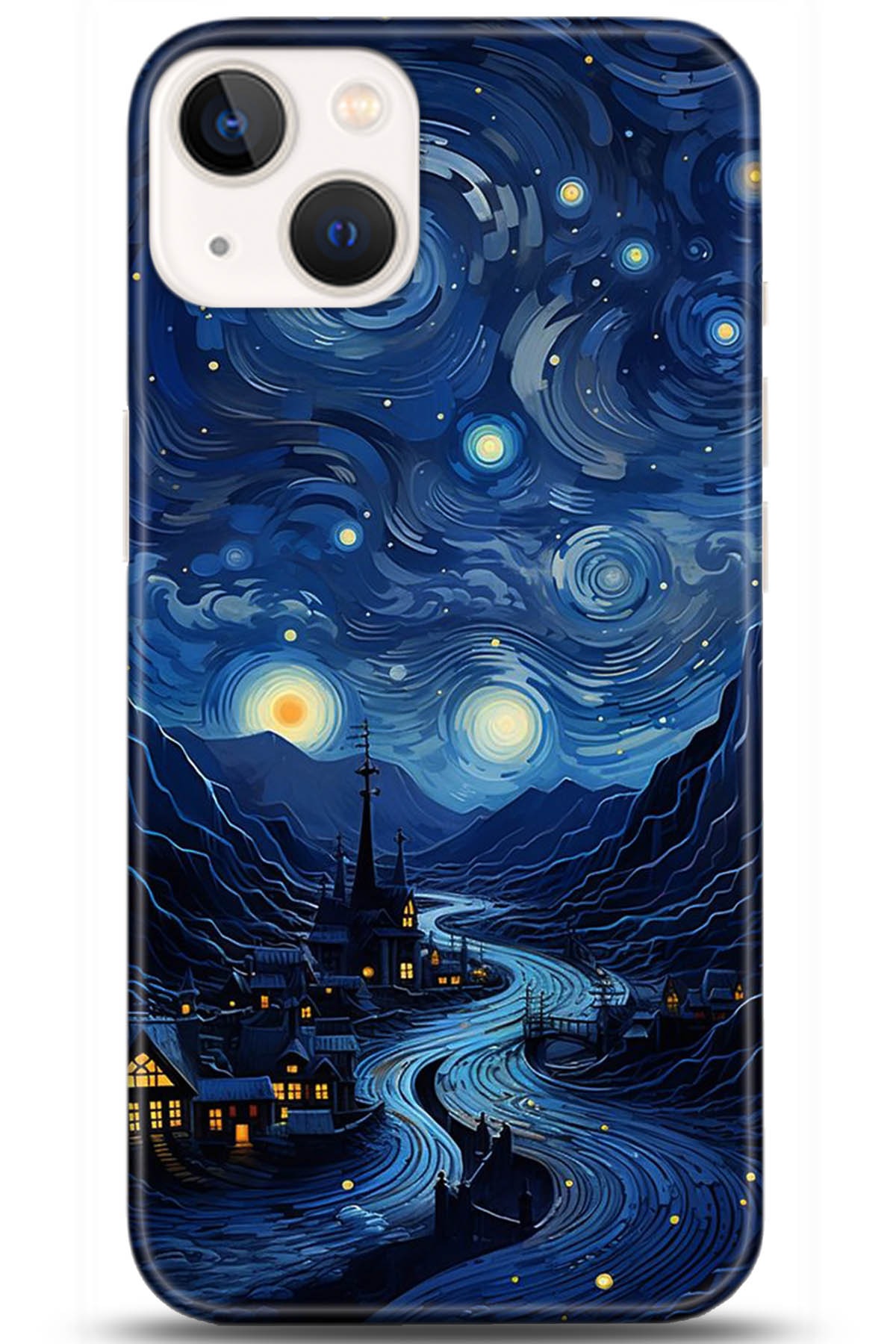 Apple iPhone 13 Mini Uyumlu Kılıf HD Baskılı Kılıf - Followed Institution 5276