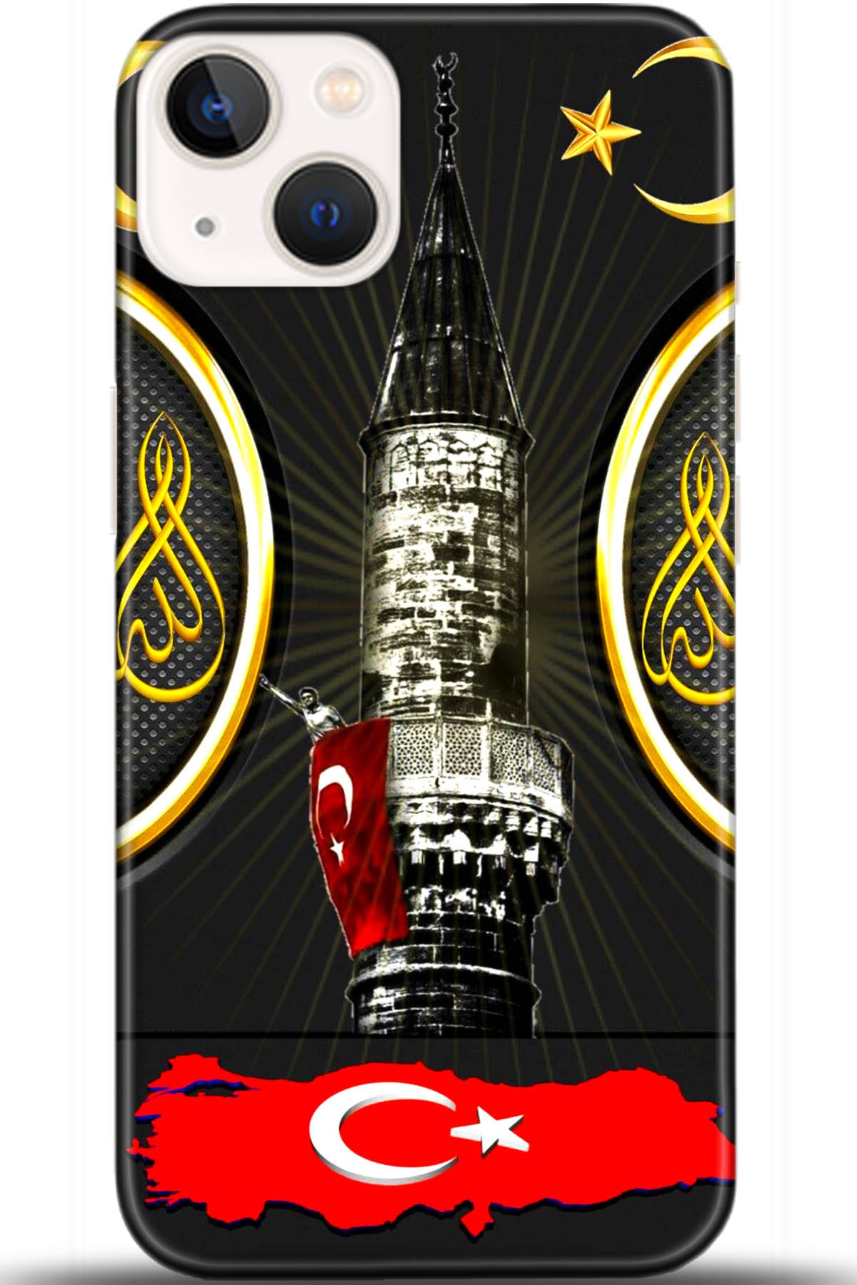 Apple iPhone 13 Mini Uyumlu Kılıf HD Baskılı Kılıf - Followed Institution 5486