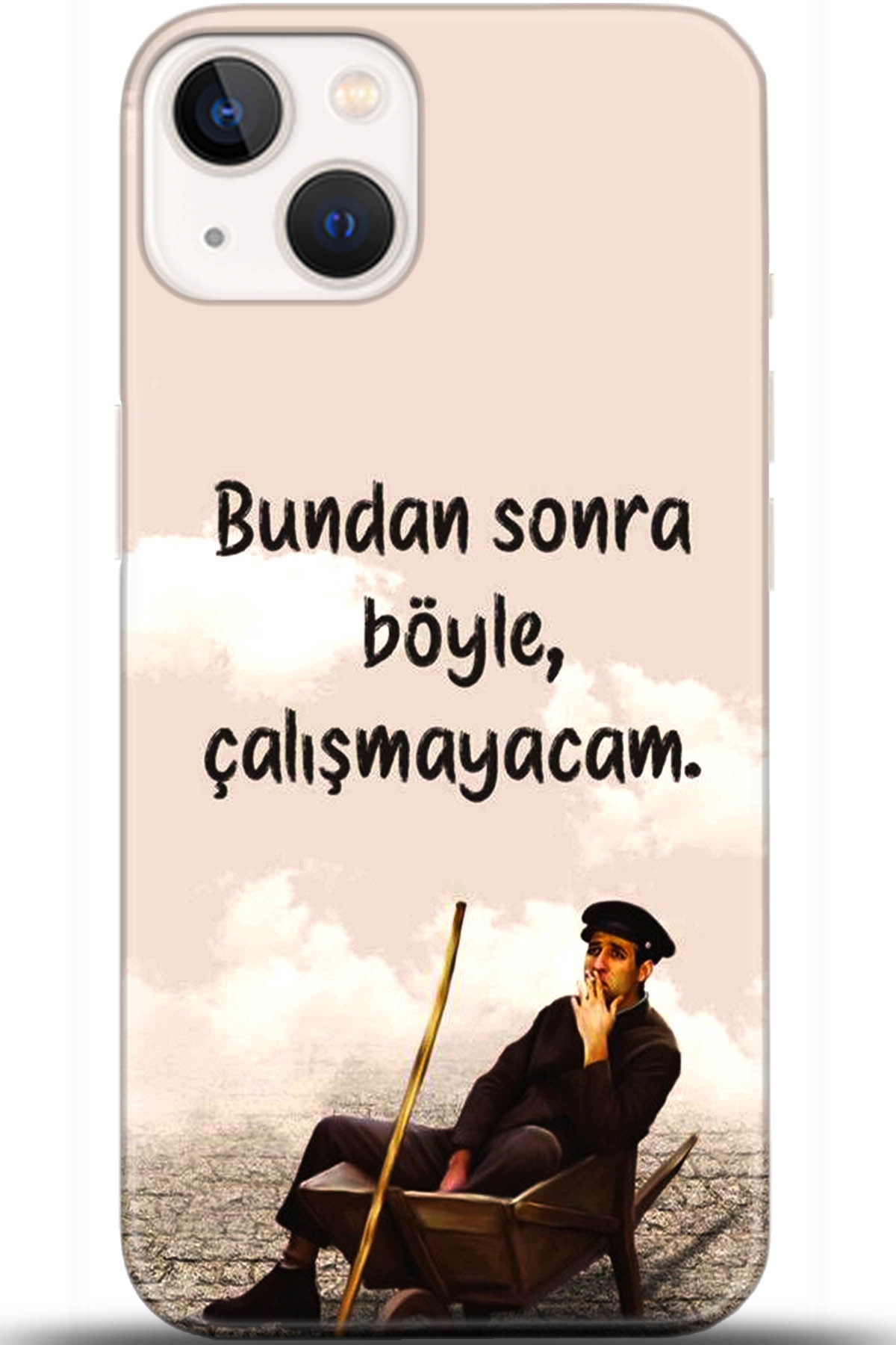 Apple iPhone 13 Mini Uyumlu Kılıf HD Baskılı Kılıf - Followed Institution 5592