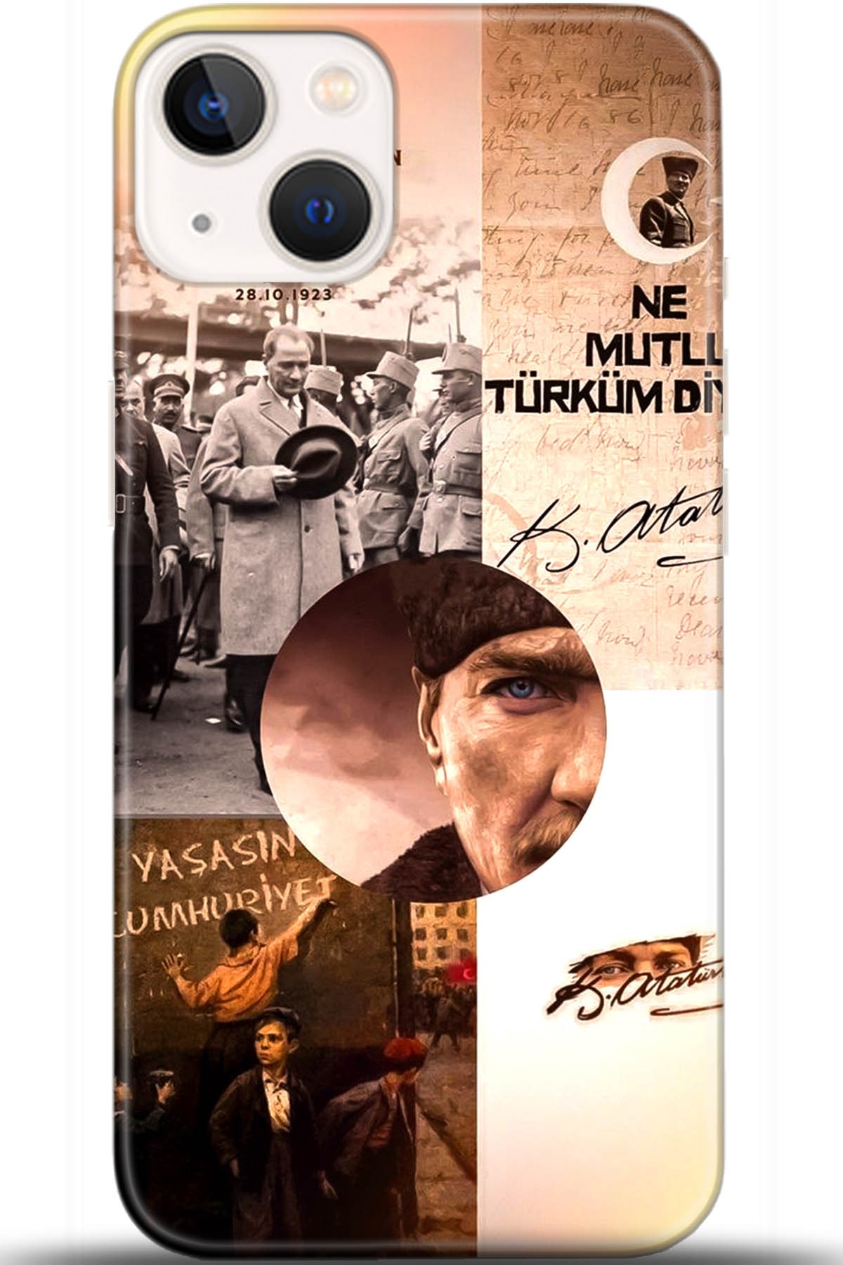 Apple iPhone 13 Mini Uyumlu Kılıf HD Baskılı Kılıf - Followed Institution 5675