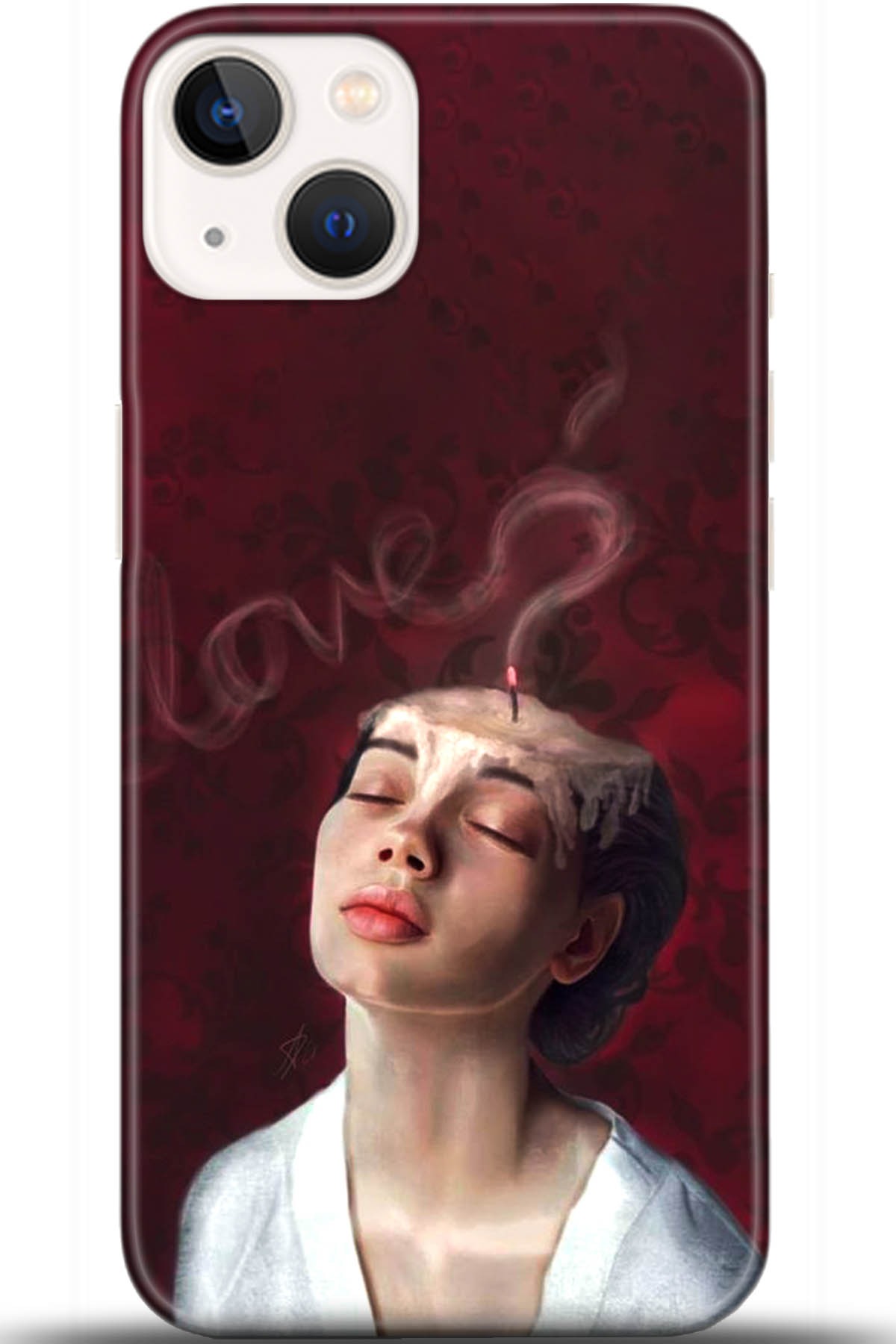 Apple iPhone 13 Mini Uyumlu Kılıf HD Baskılı Kılıf - Followed Institution 5680