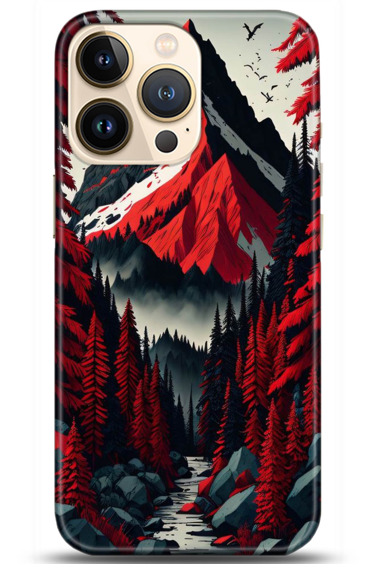 Apple iPhone 13 Pro Max Kılıf HD Baskılı Kılıf - Followed Institution 5196