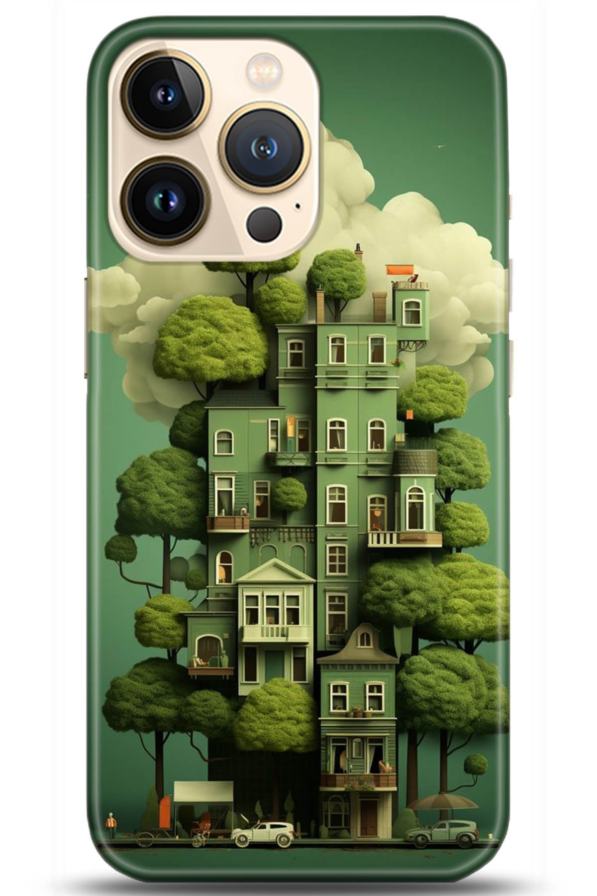 Apple iPhone 13 Pro Max Kılıf HD Baskılı Kılıf - Followed Institution 5273