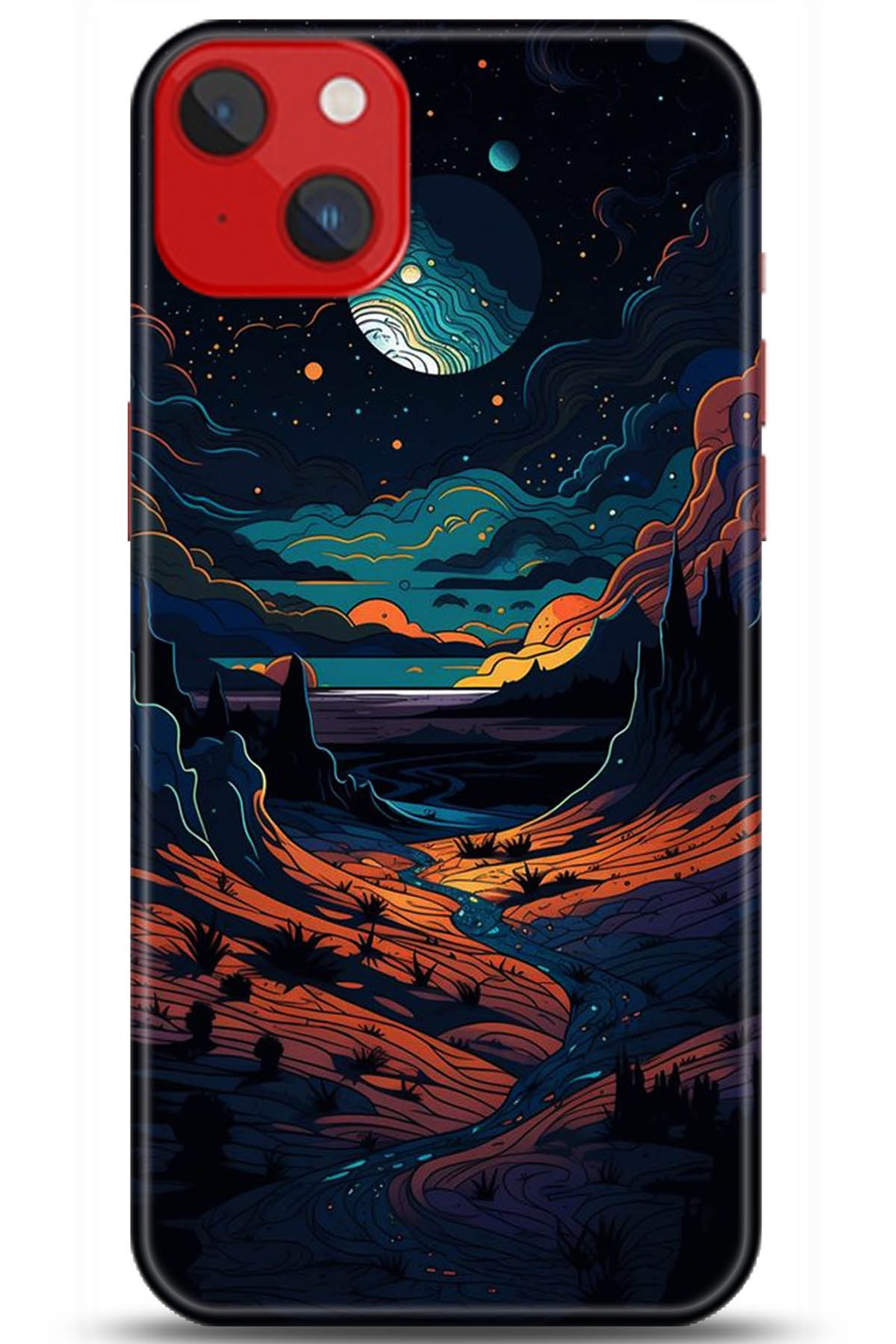 Apple iPhone 14 Kılıf HD Baskılı Kılıf - Followed Institution 5275