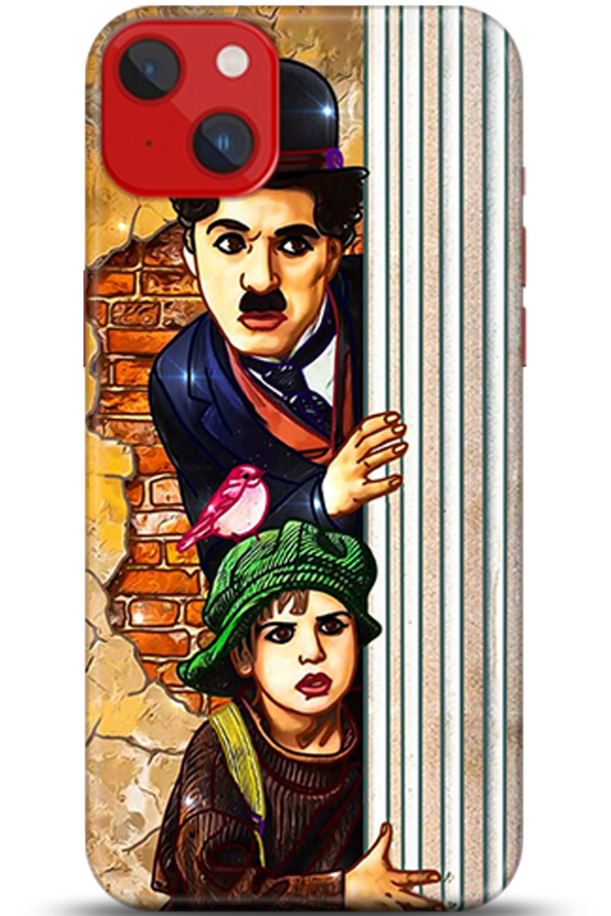 Apple iPhone 14 Kılıf HD Baskılı Kılıf - Followed Institution 5348