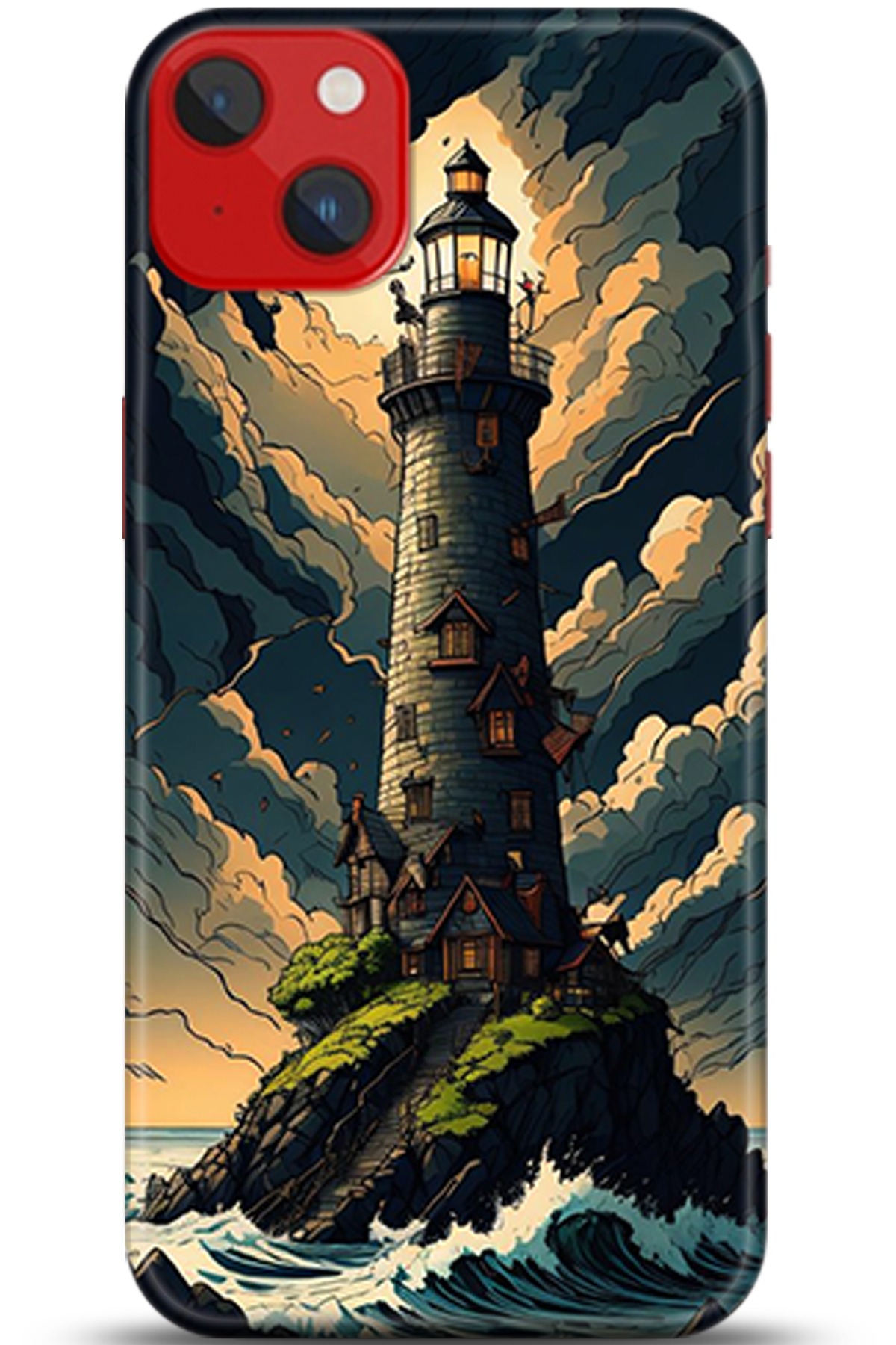 Apple iPhone 14 Kılıf HD Baskılı Kılıf - Followed Institution 5363