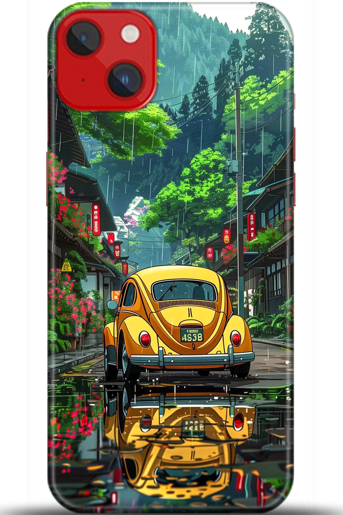 Apple iPhone 14 Kılıf HD Baskılı Kılıf - Followed Institution 5561