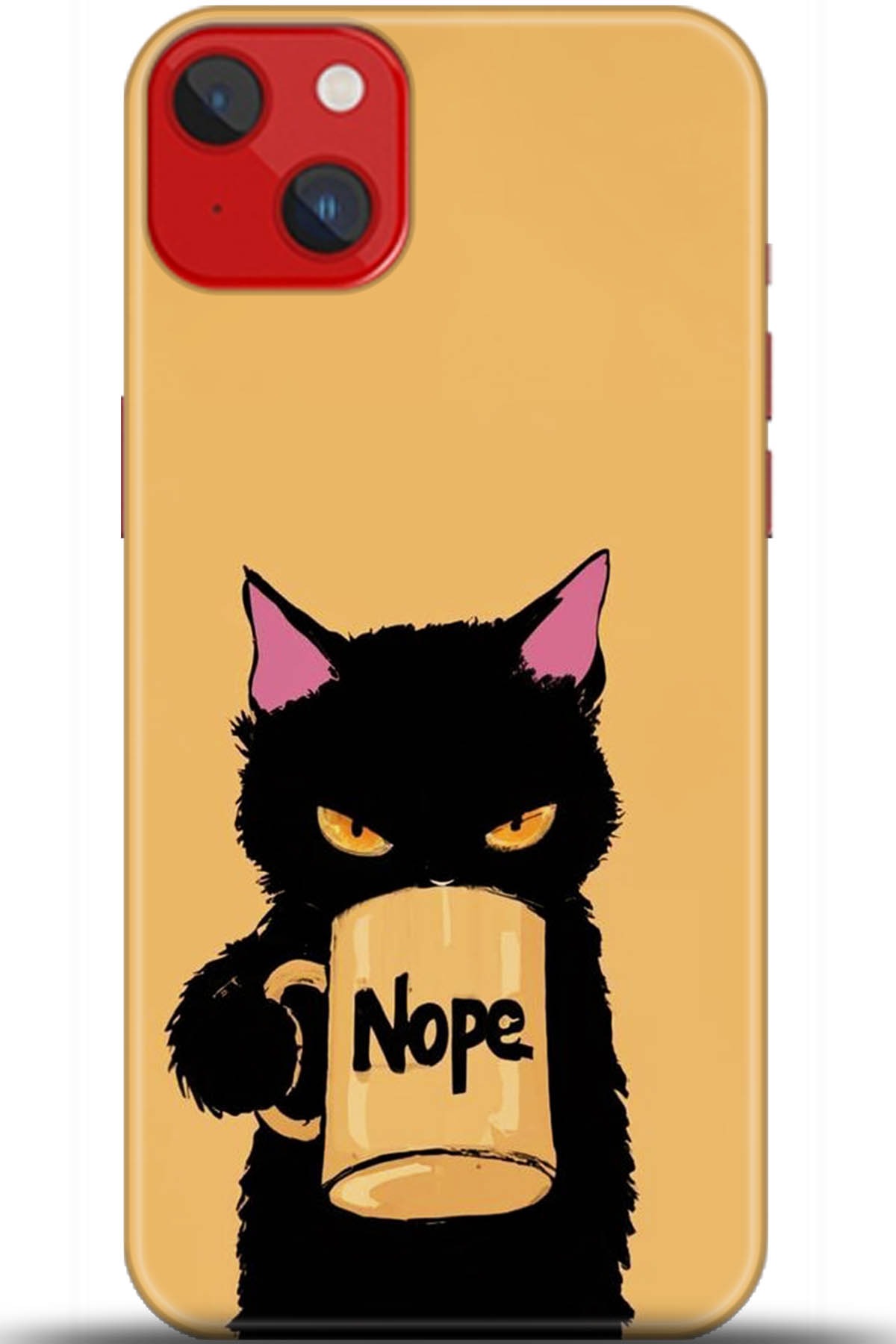 Apple iPhone 14 Kılıf HD Baskılı Kılıf - Followed Institution 5652