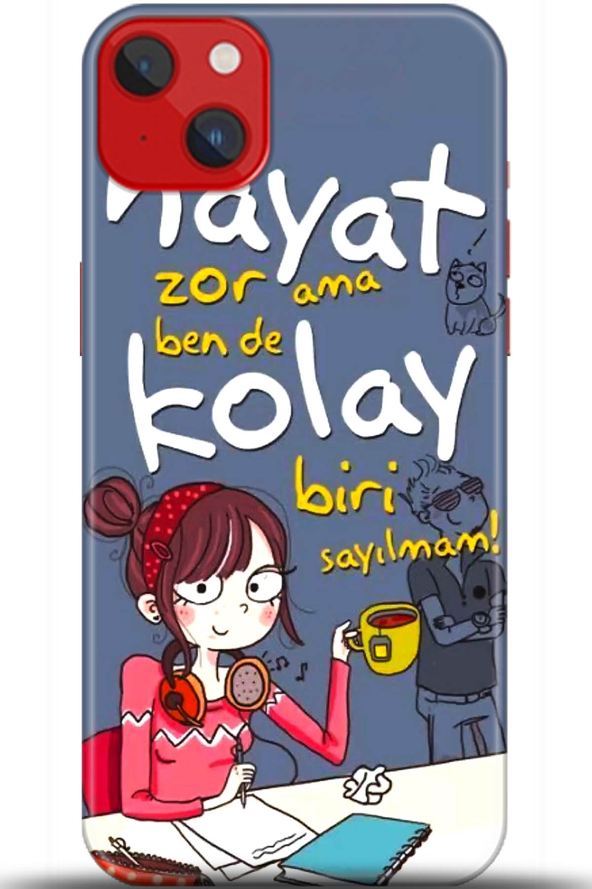 Apple iPhone 14 Kılıf HD Baskılı Kılıf - Followed Institution 5686