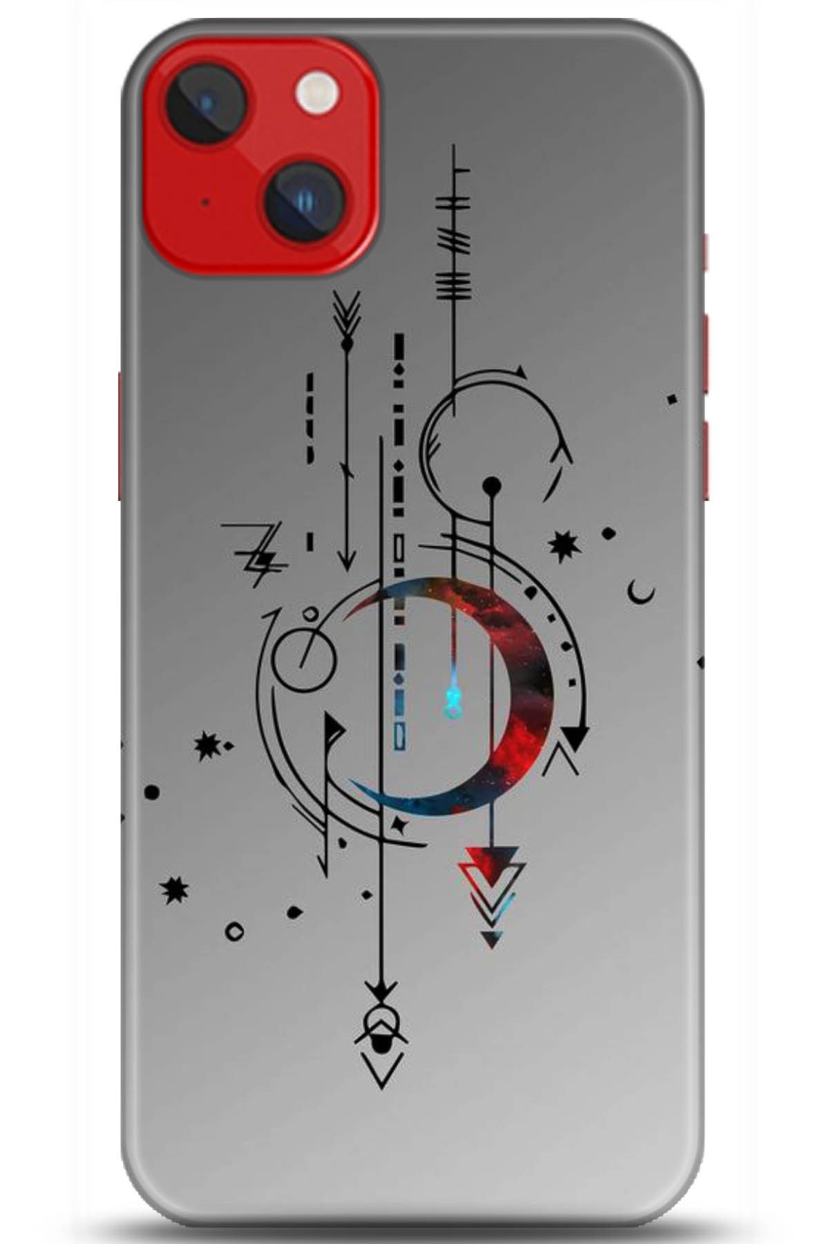 Apple iPhone 14 Uyumlu Kılıf HD Baskılı Kılıf - Followed Institution 5182