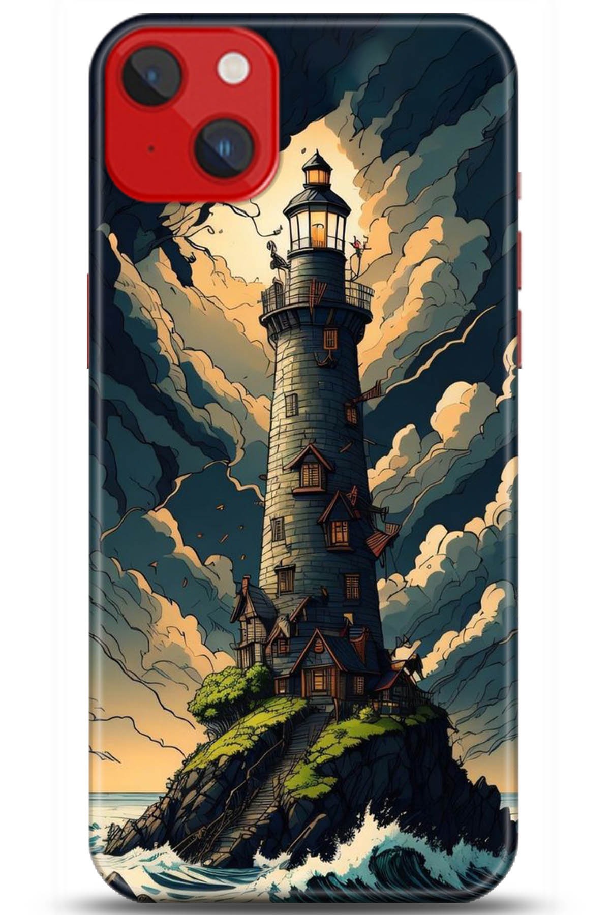 Apple iPhone 14 Uyumlu Kılıf HD Baskılı Kılıf - Followed Institution 5236