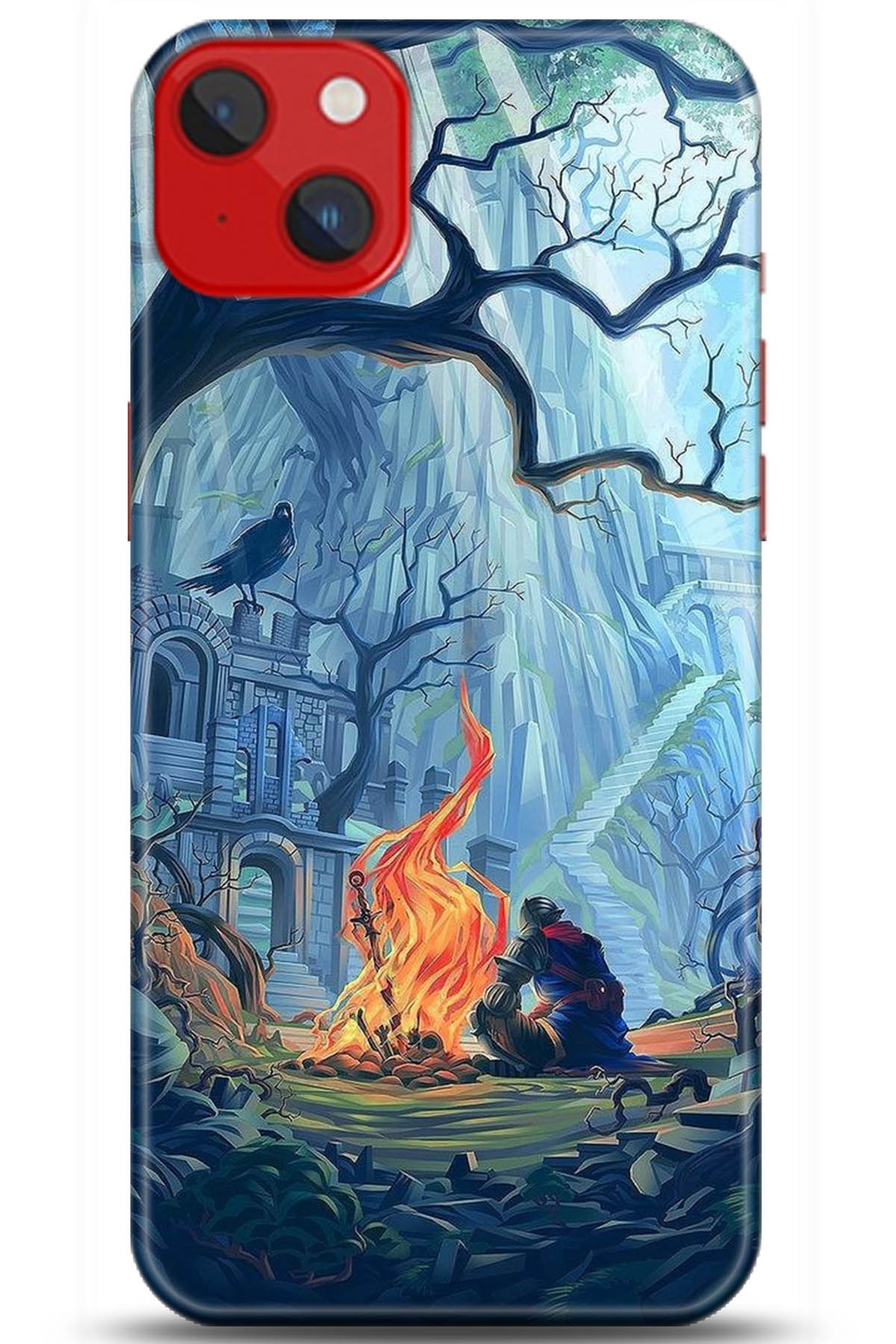 Apple iPhone 14 Uyumlu Kılıf HD Baskılı Kılıf - Followed Institution 5308