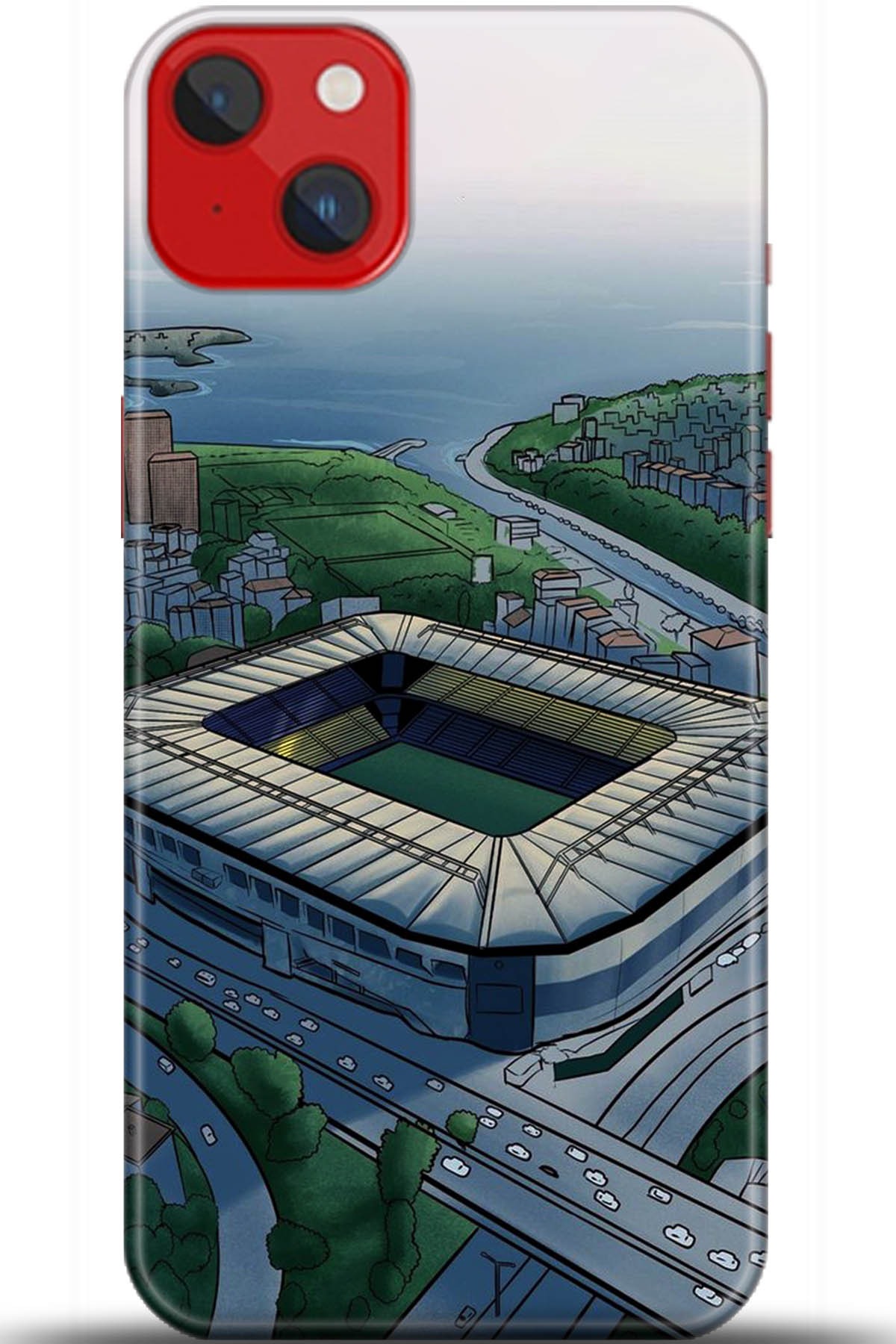 Apple iPhone 14 Uyumlu Kılıf HD Baskılı Kılıf - Followed Institution 5715