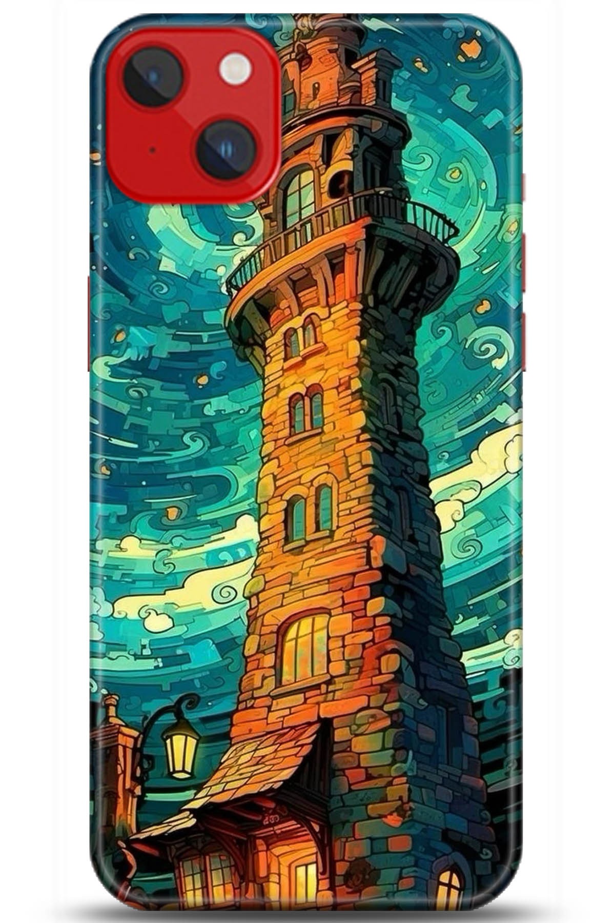 Apple iPhone 14 Plus Kılıf HD Baskılı Kılıf - Followed Institution 5233