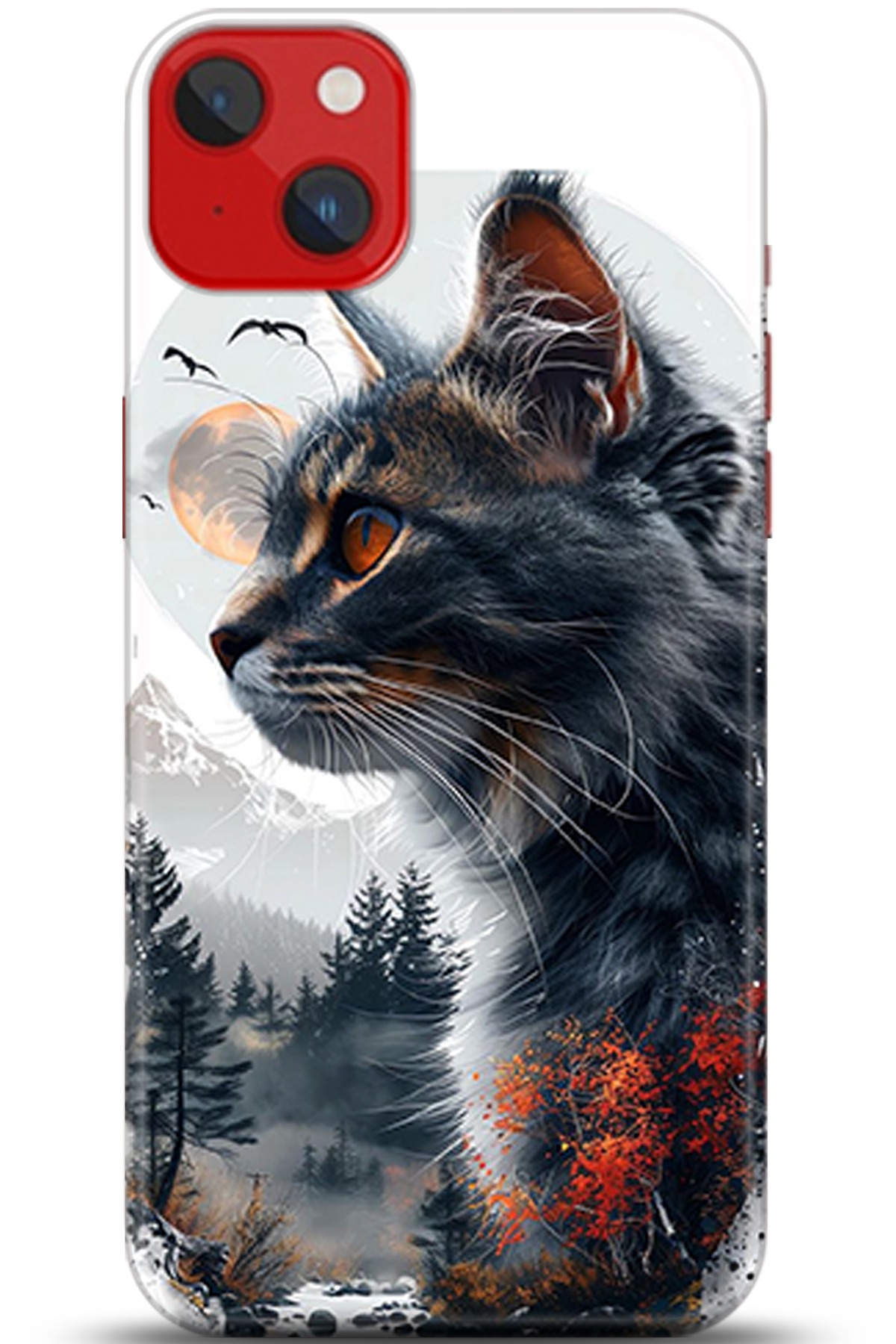 Apple iPhone 14 Plus Kılıf HD Baskılı Kılıf - Followed Institution 5319