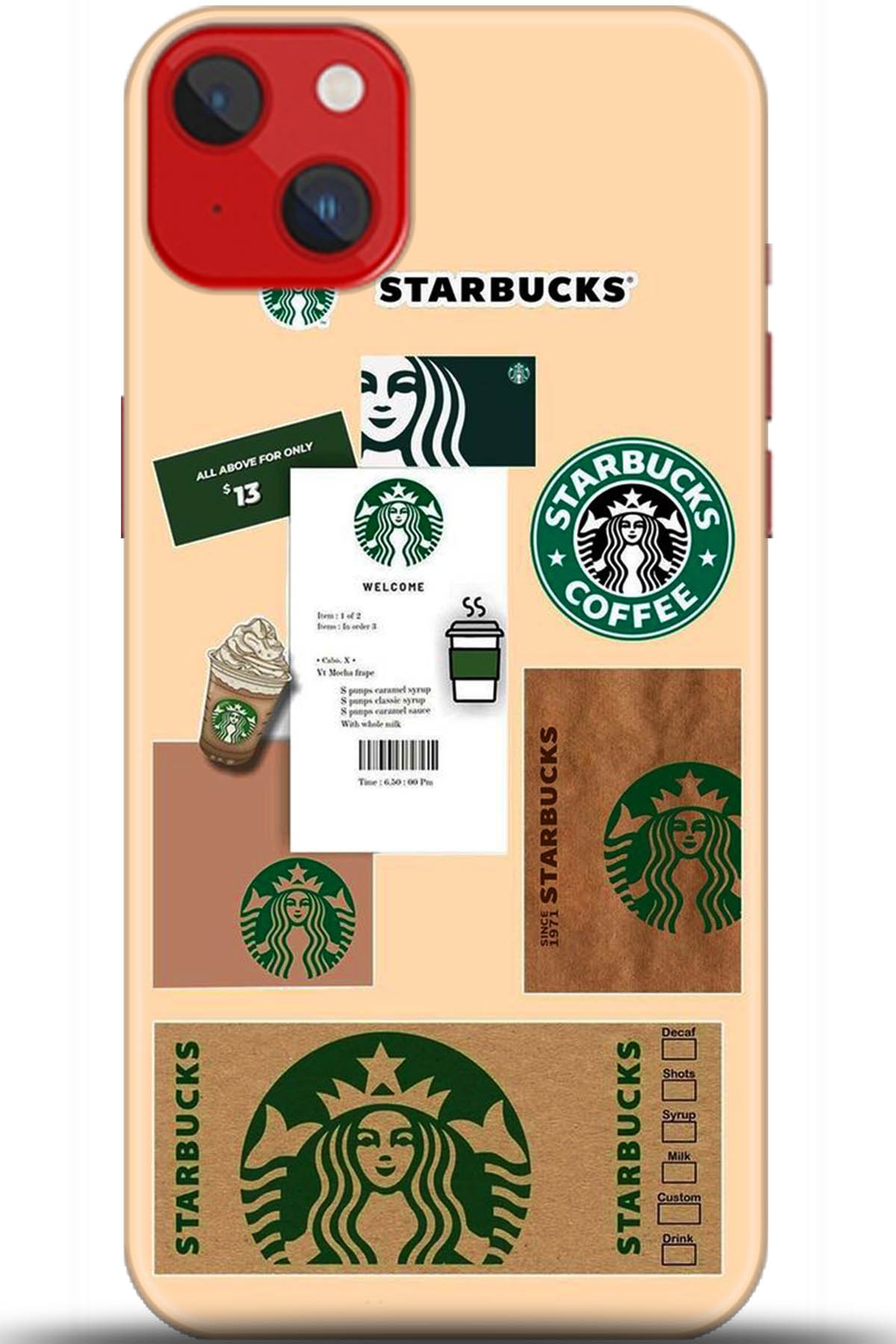 Apple iPhone 14 Plus Kılıf HD Baskılı Kılıf - Followed Institution 5470