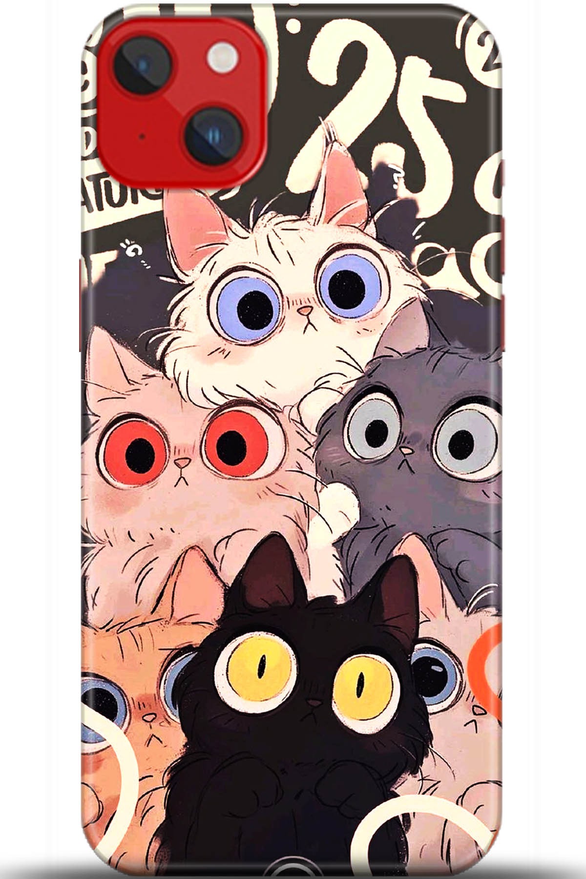 Apple iPhone 14 Plus Kılıf HD Baskılı Kılıf - Followed Institution 5641