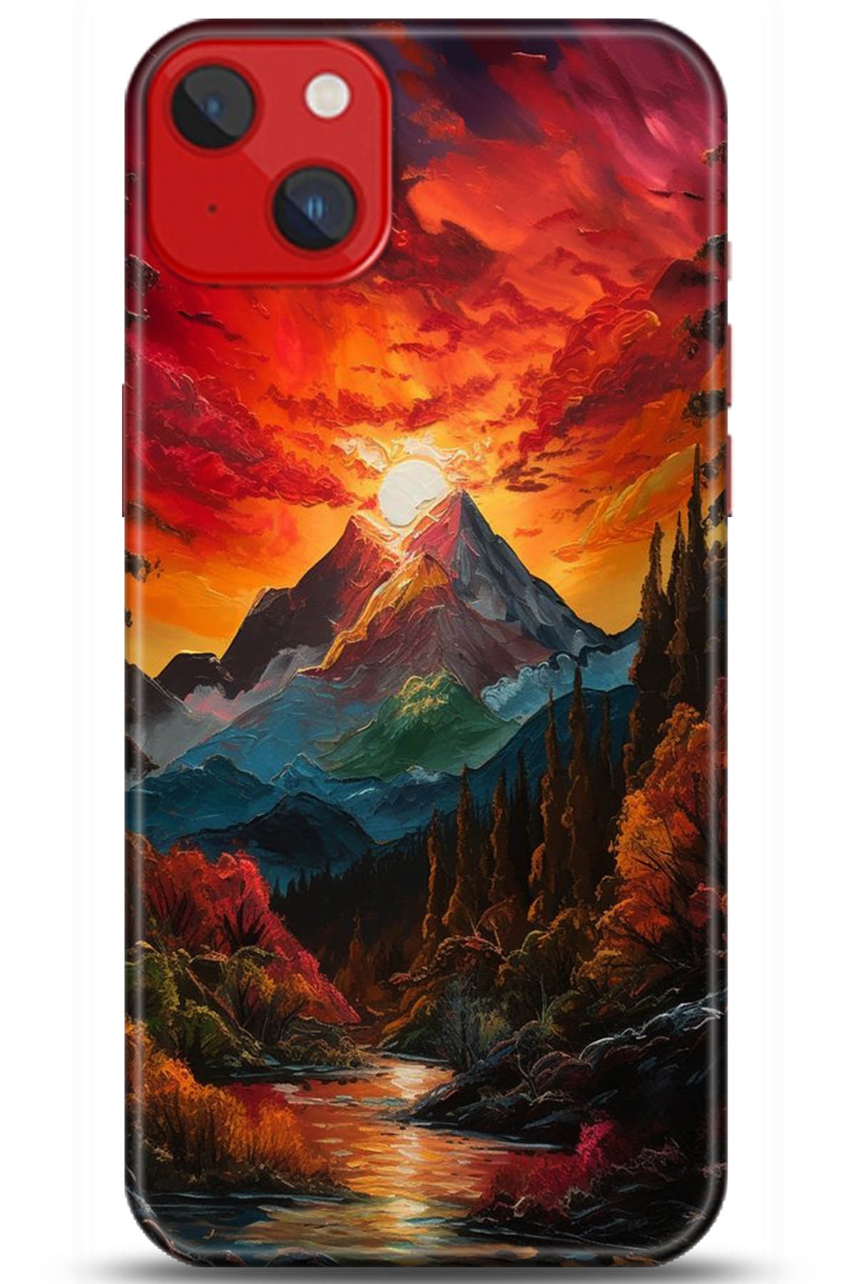 Apple iPhone 14 Plus Uyumlu Kılıf HD Baskılı Kılıf - Followed Institution 5224