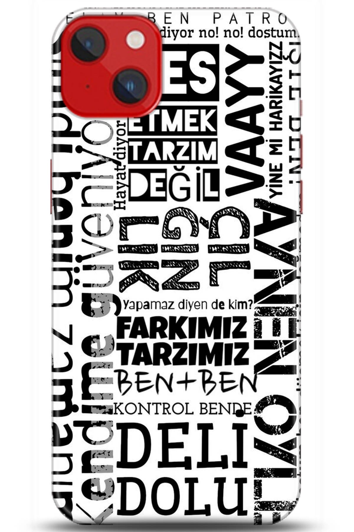 Apple iPhone 14 Plus Uyumlu Kılıf HD Baskılı Kılıf - Followed Institution 5281