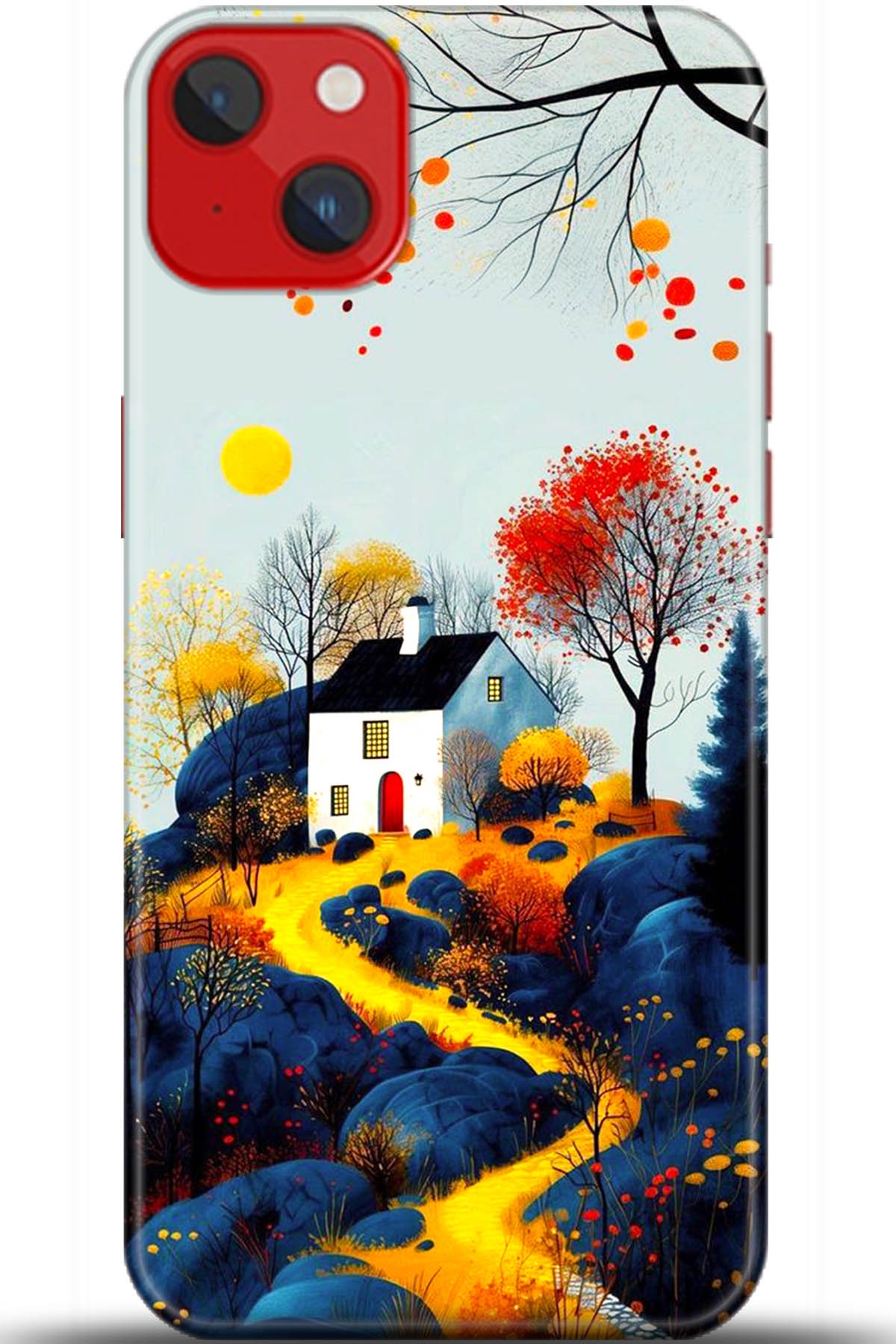 Apple iPhone 14 Plus Uyumlu Kılıf HD Baskılı Kılıf - Followed Institution 5569