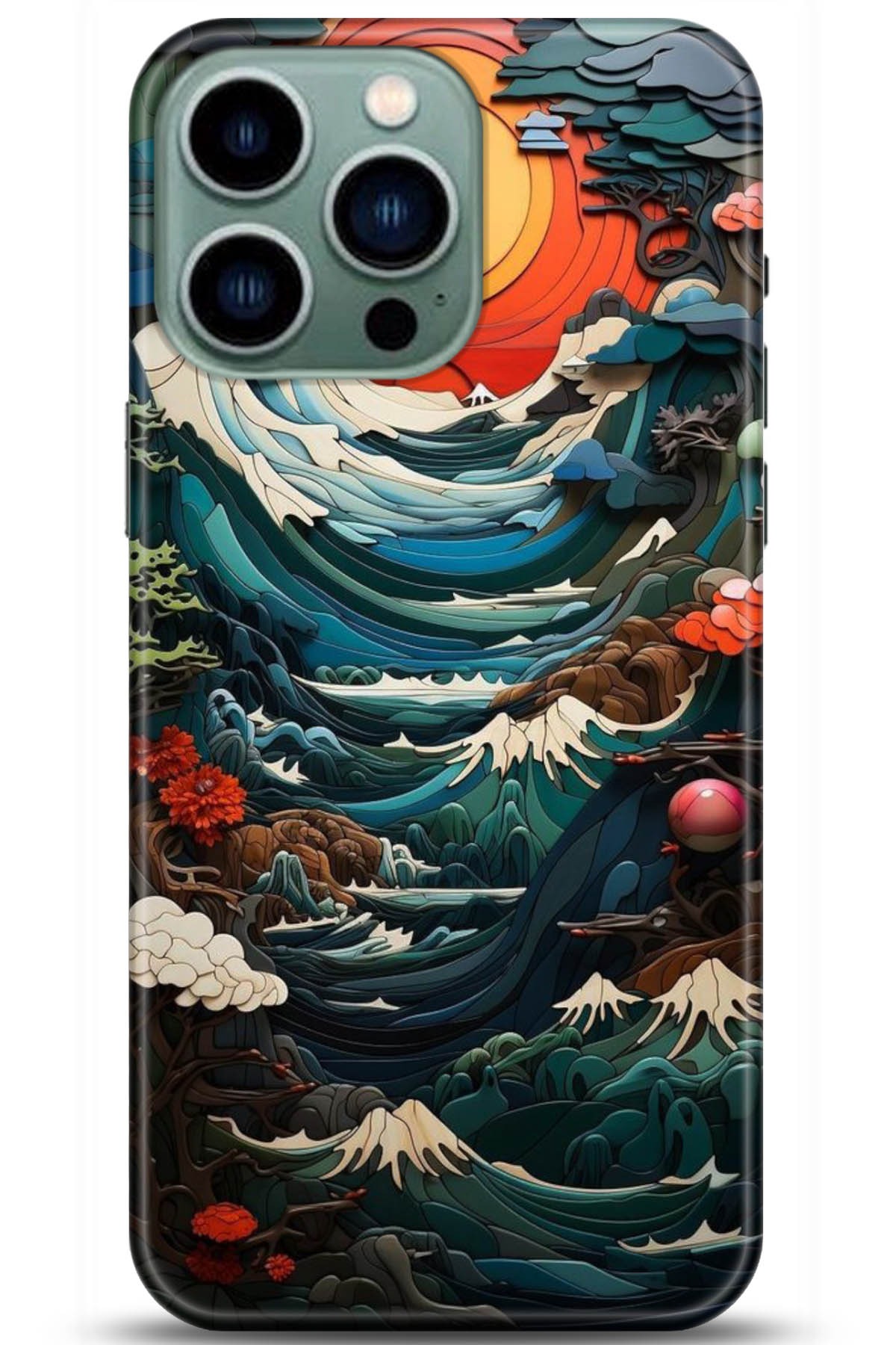 Apple iPhone 14 Pro Kılıf HD Baskılı Kılıf - Followed Institution 5009