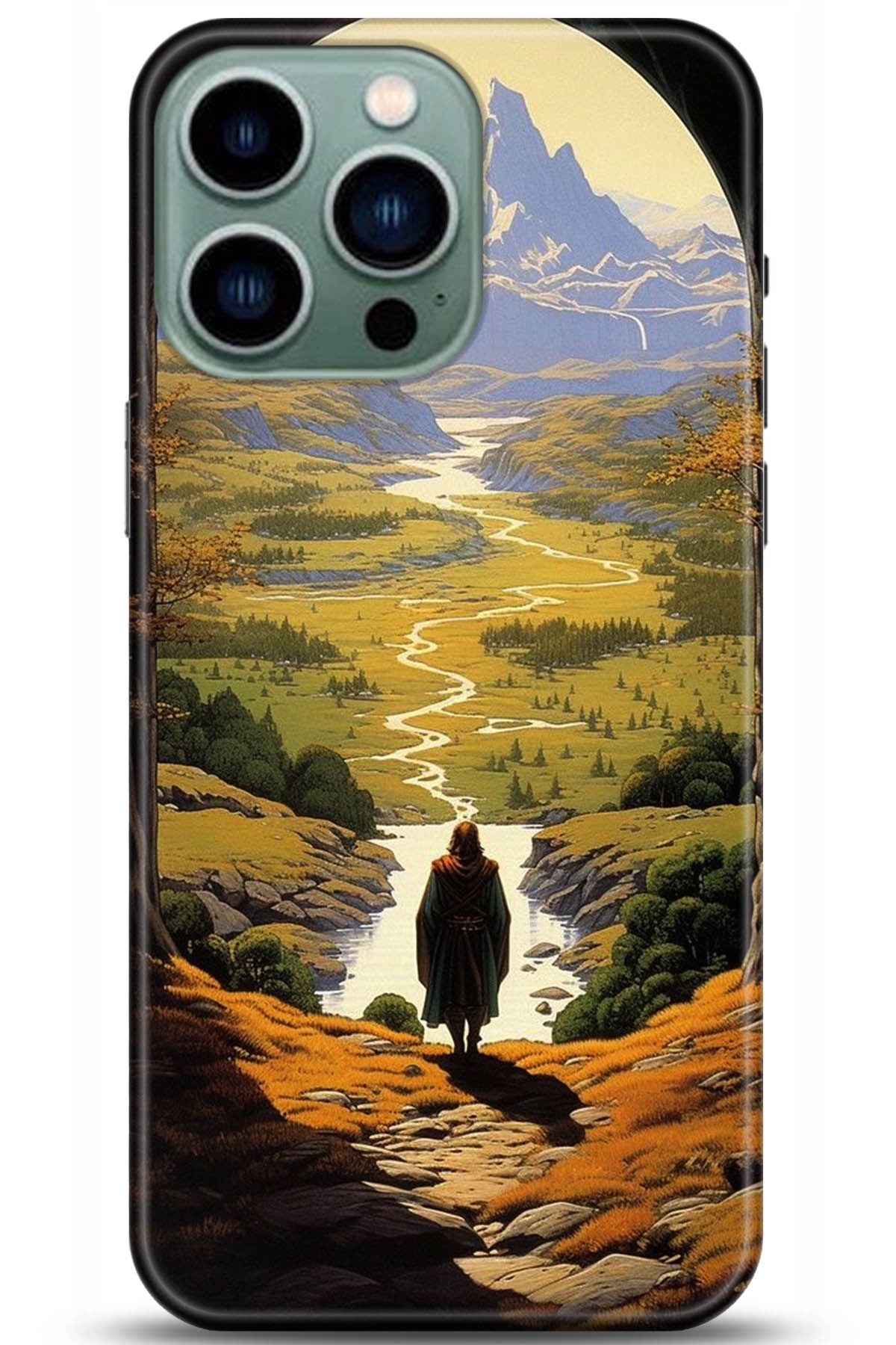 Apple iPhone 14 Pro Kılıf HD Baskılı Kılıf - Followed Institution 5263